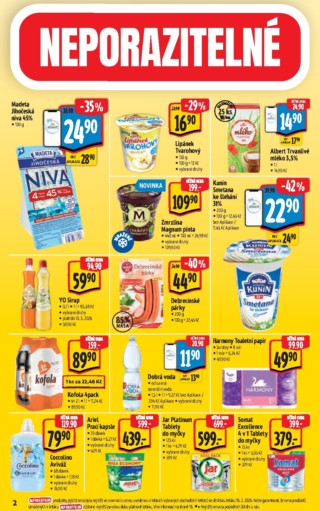 albert - Albert Hypermarket leták platný od středy 25.02.2026 do úterý 03.03.2026 - page: 6