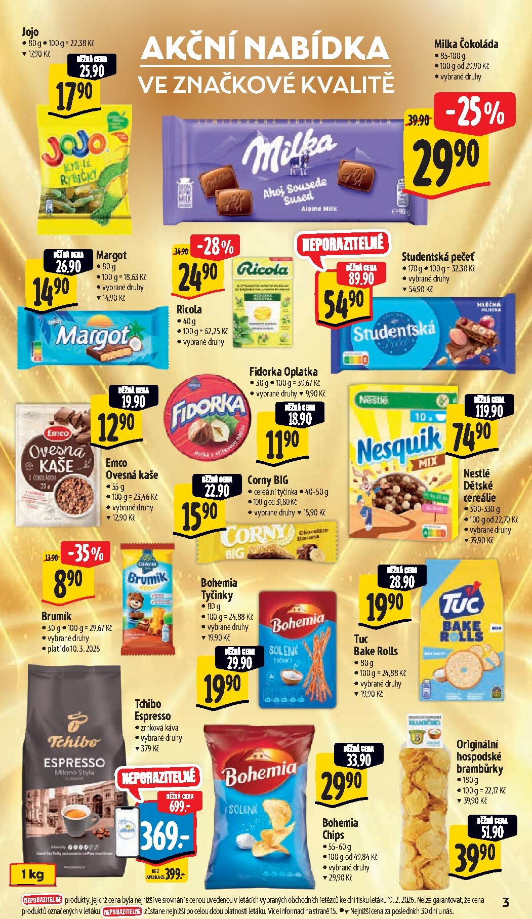 albert - Albert Supermarket leták platný od středy 25.02.2026 do úterý 03.03.2026 - page: 9