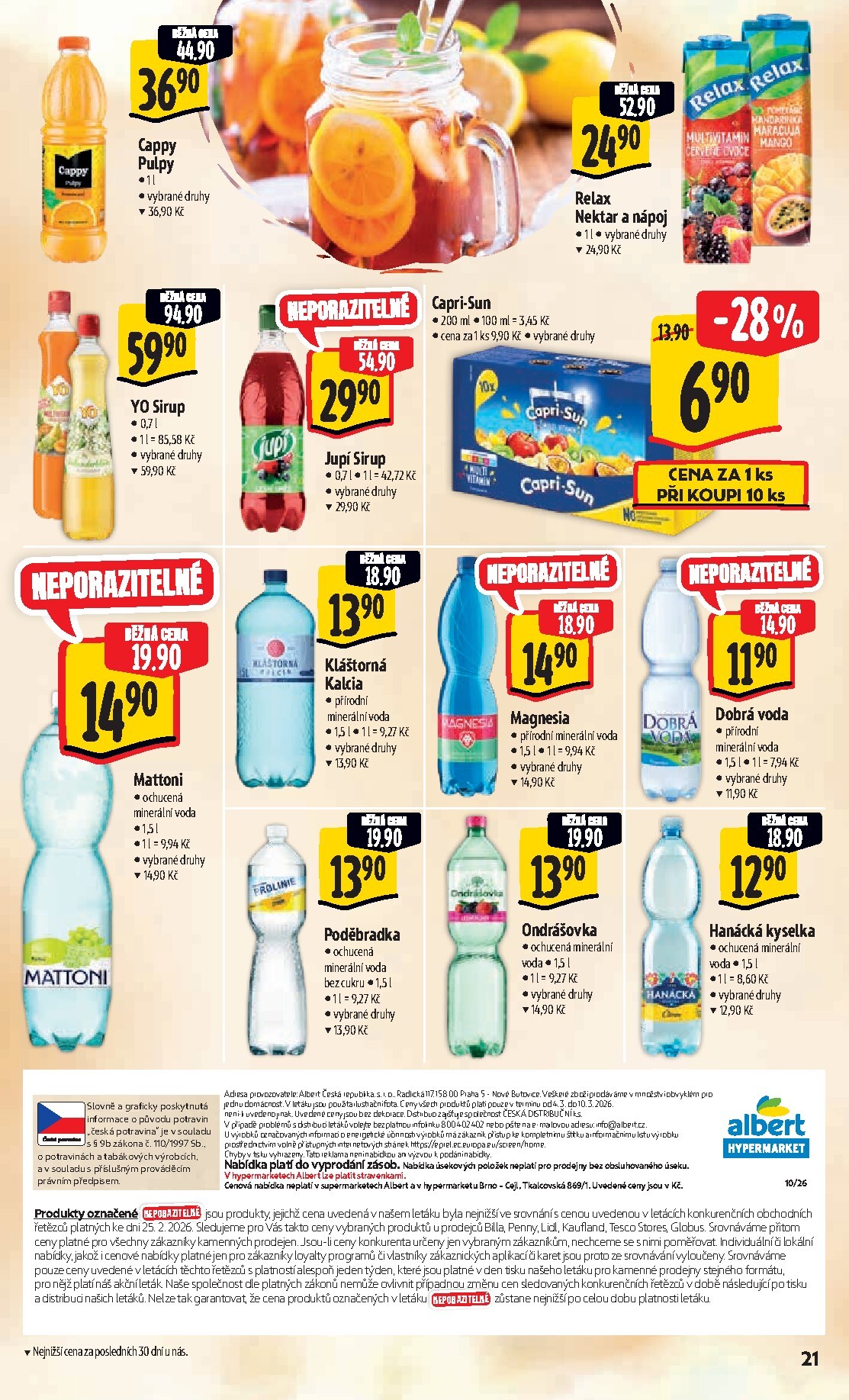 albert - Albert Hypermarket leták platný od středy 04.03.2026 do úterý 10.03.2026 - page: 29