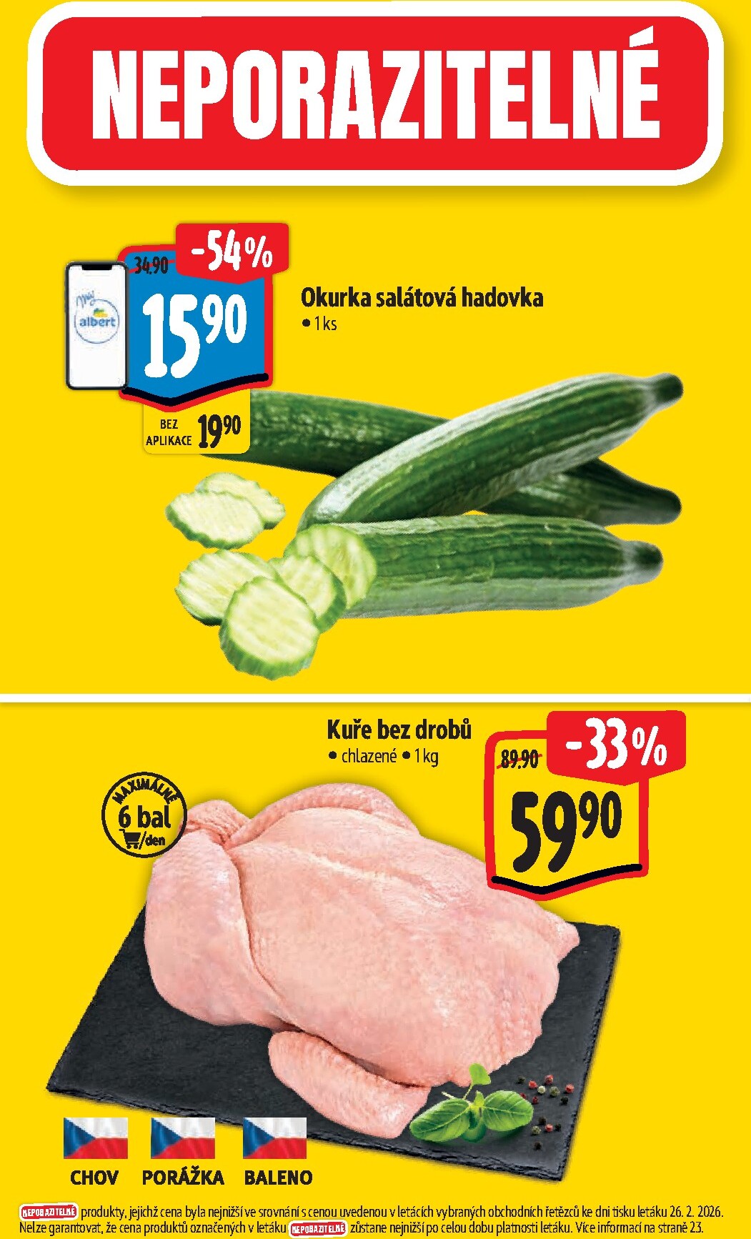 albert - Albert Supermarket leták platný od středy 04.03.2026 do úterý 10.03.2026 - page: 2