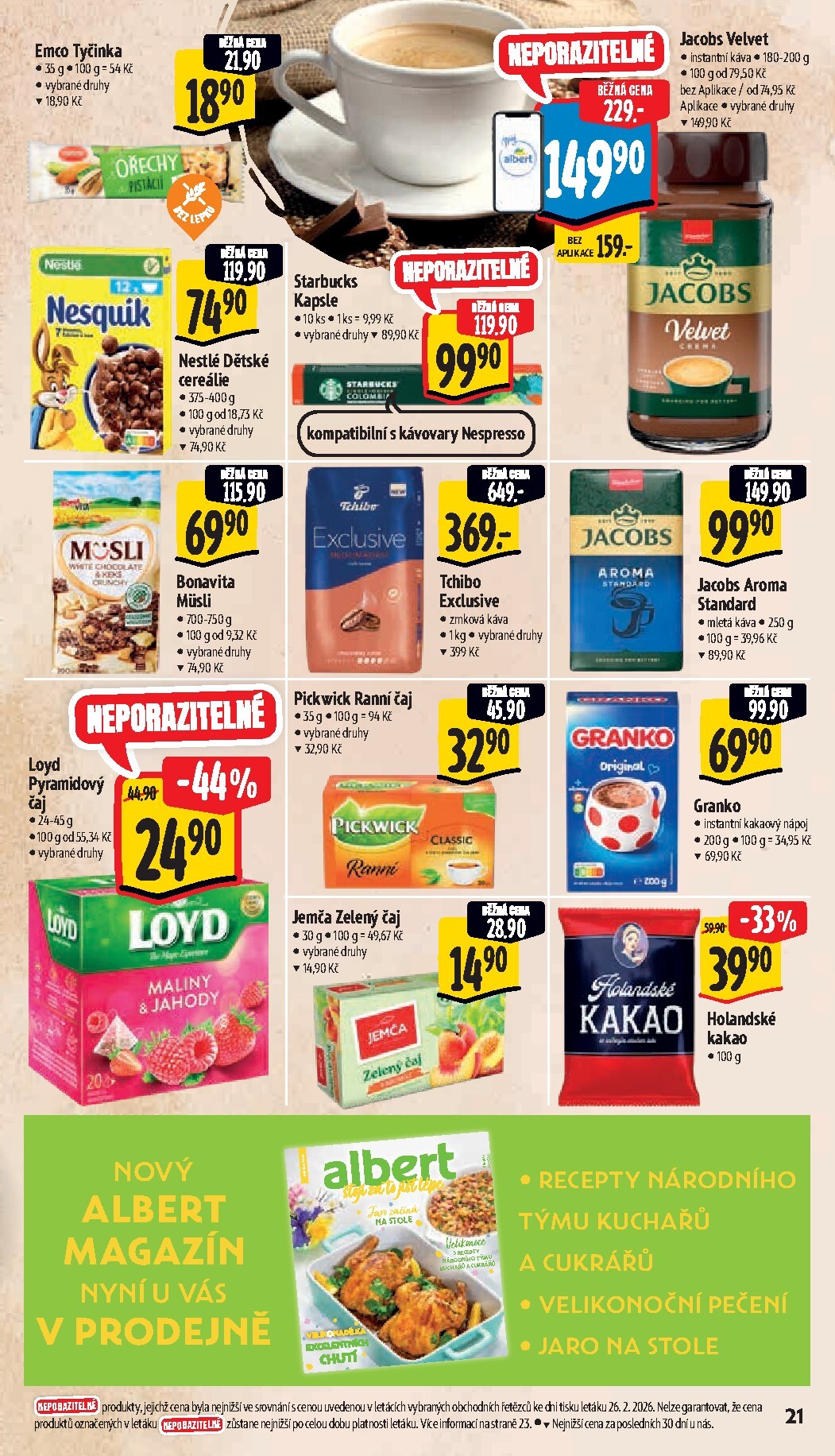 albert - Albert Supermarket leták platný od středy 04.03.2026 do úterý 10.03.2026 - page: 31