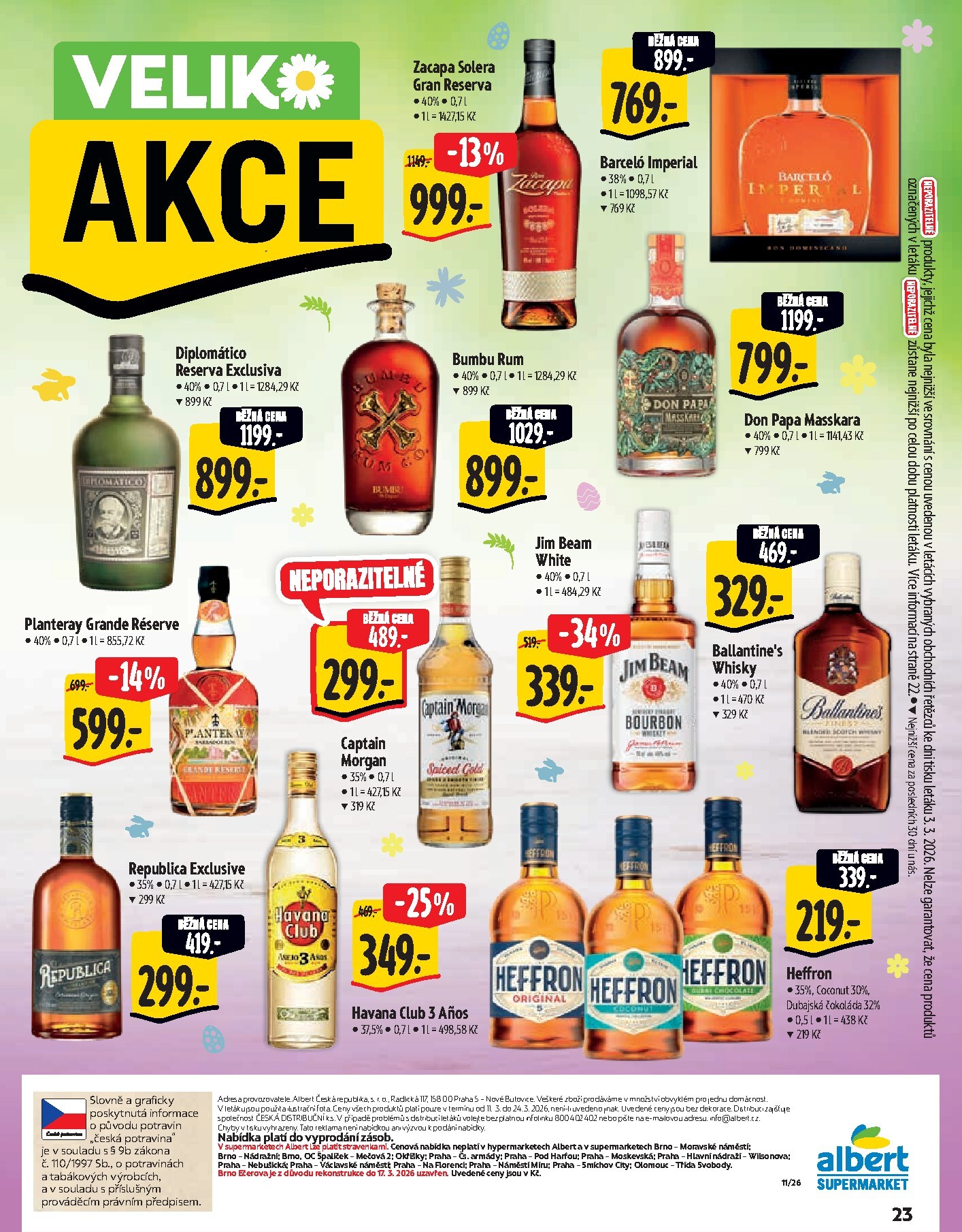 albert - Albert Supermarket - Velikonoce leták platný od středy 11.03.2026 do úterý 24.03.2026 - page: 23