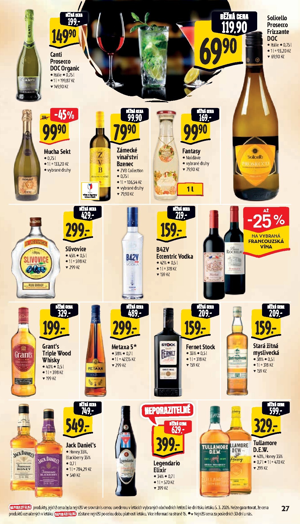 albert - Albert Supermarket leták platný od středy 11.03.2026 do úterý 17.03.2026 - page: 35