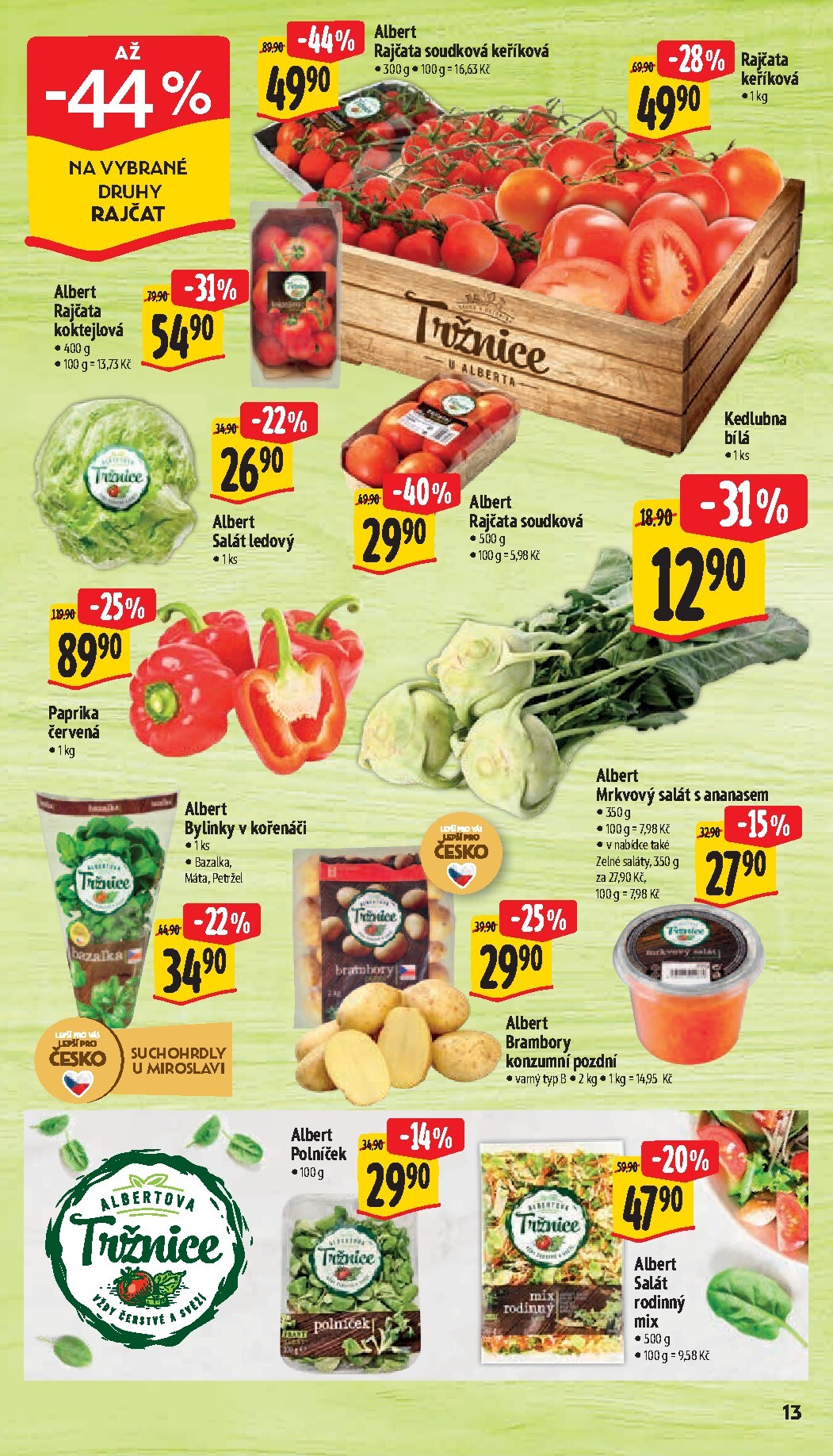 albert - Albert Supermarket leták platný od středy 11.03.2026 do úterý 17.03.2026 - page: 19