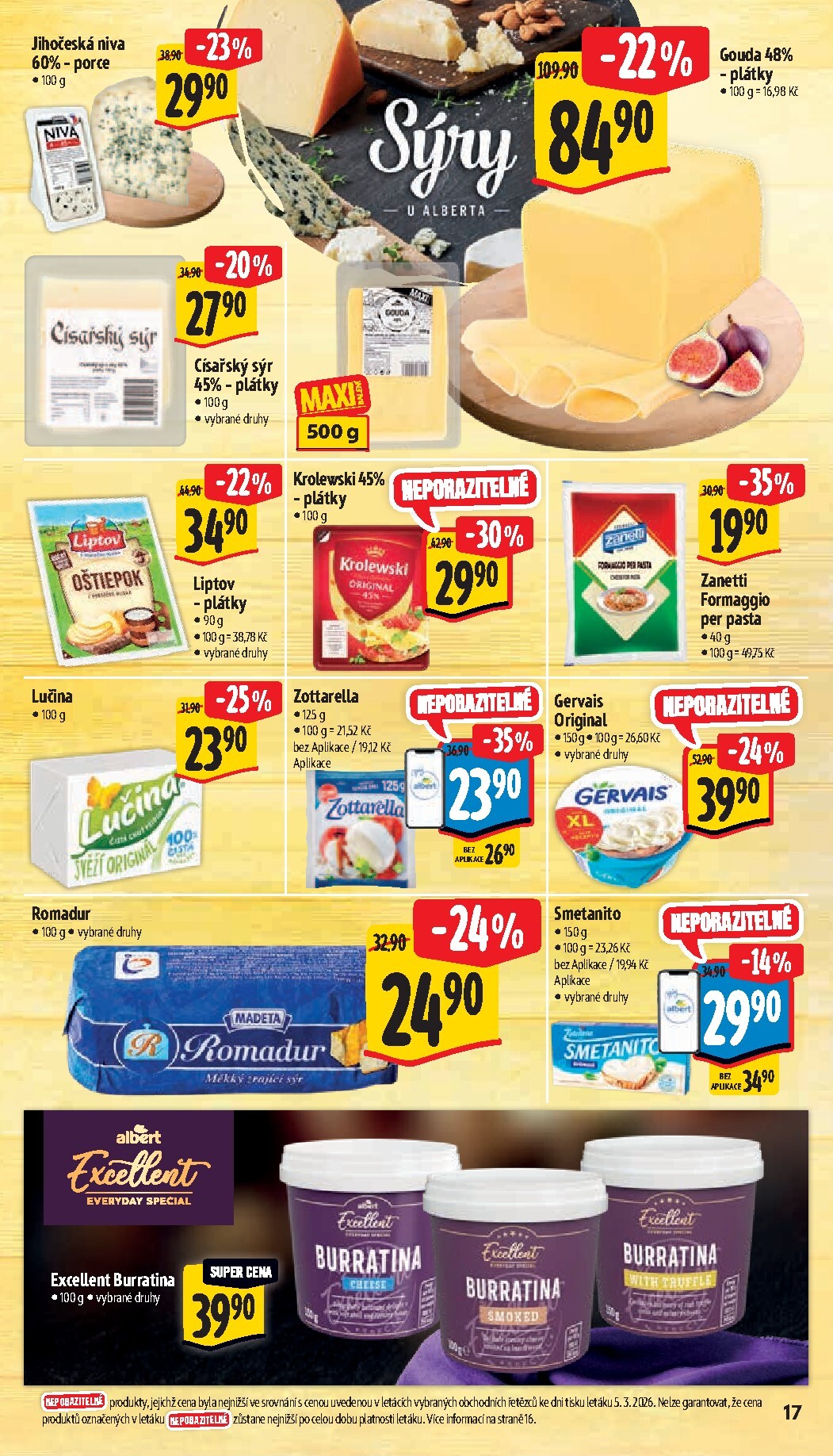 albert - Albert Supermarket leták platný od středy 11.03.2026 do úterý 17.03.2026 - page: 25