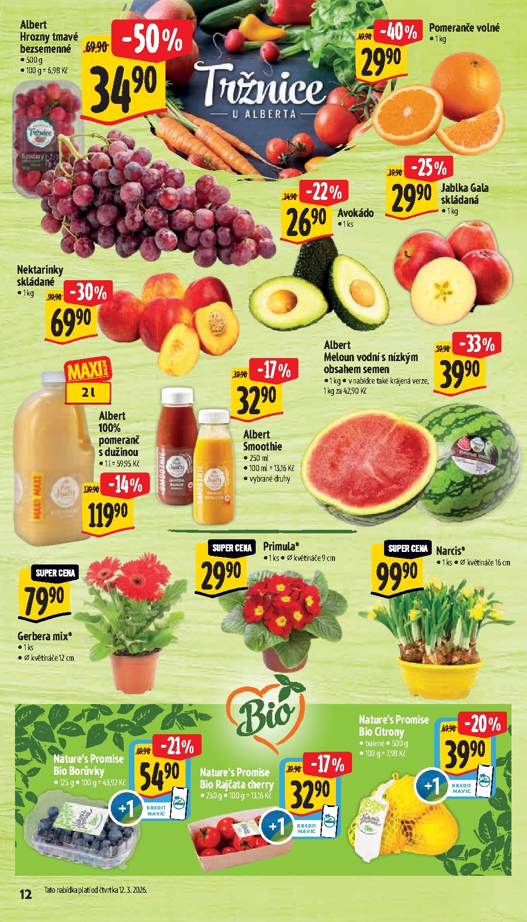 albert - Albert Supermarket leták platný od středy 11.03.2026 do úterý 17.03.2026 - page: 18