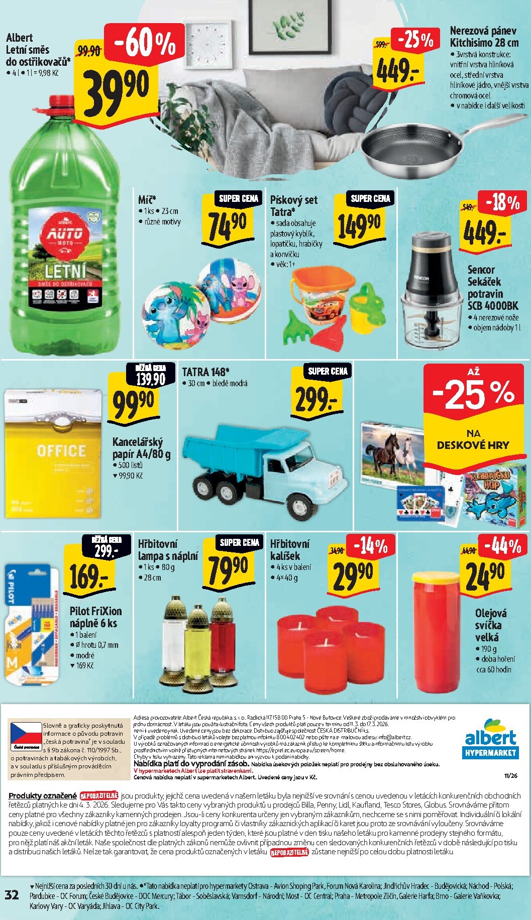 albert - Albert Hypermarket leták platný od středy 11.03.2026 do úterý 17.03.2026 - page: 40