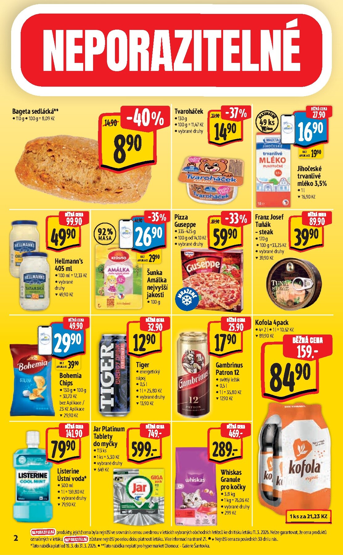 albert - Albert Hypermarket leták platný od středy 18.03.2026 do úterý 24.03.2026 - page: 6