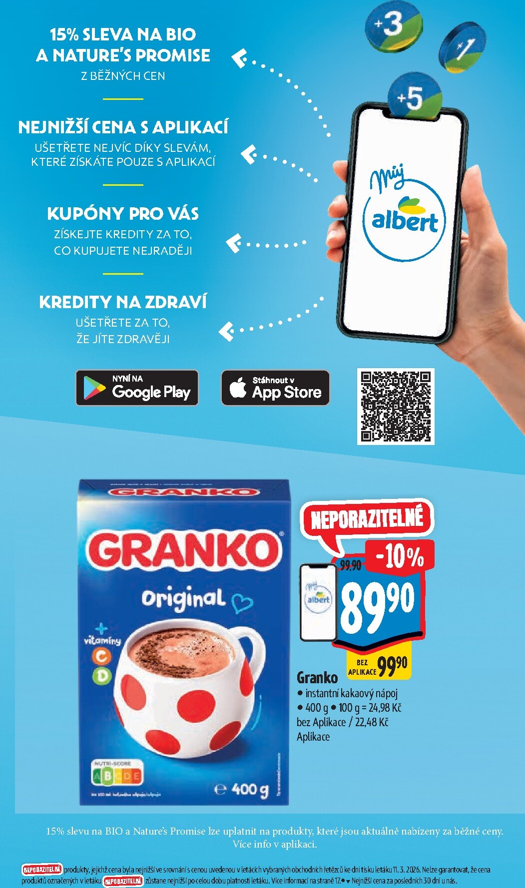 albert - Albert Supermarket - Brno leták platný od středy 18.03.2026 do úterý 24.03.2026 - page: 11