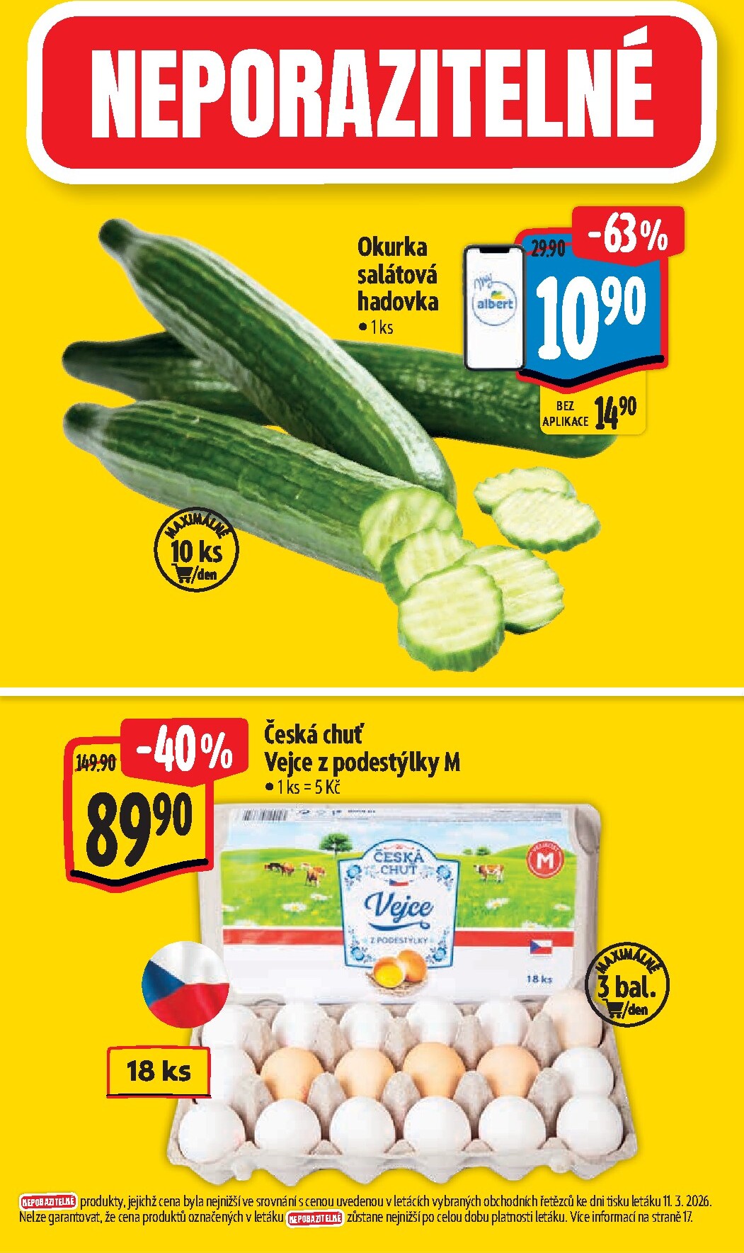 albert - Albert Supermarket - Brno leták platný od středy 18.03.2026 do úterý 24.03.2026 - page: 2