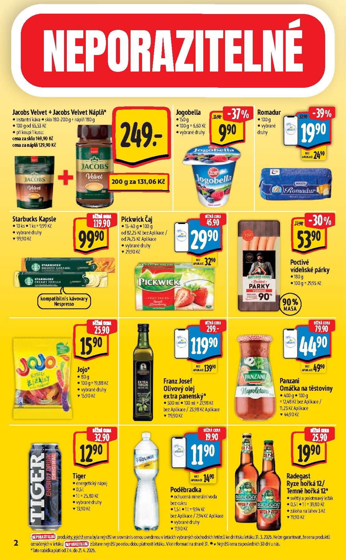 albert - Albert Hypermarket leták platný od úterý 07.04.2026 do úterý 14.04.2026 - page: 6