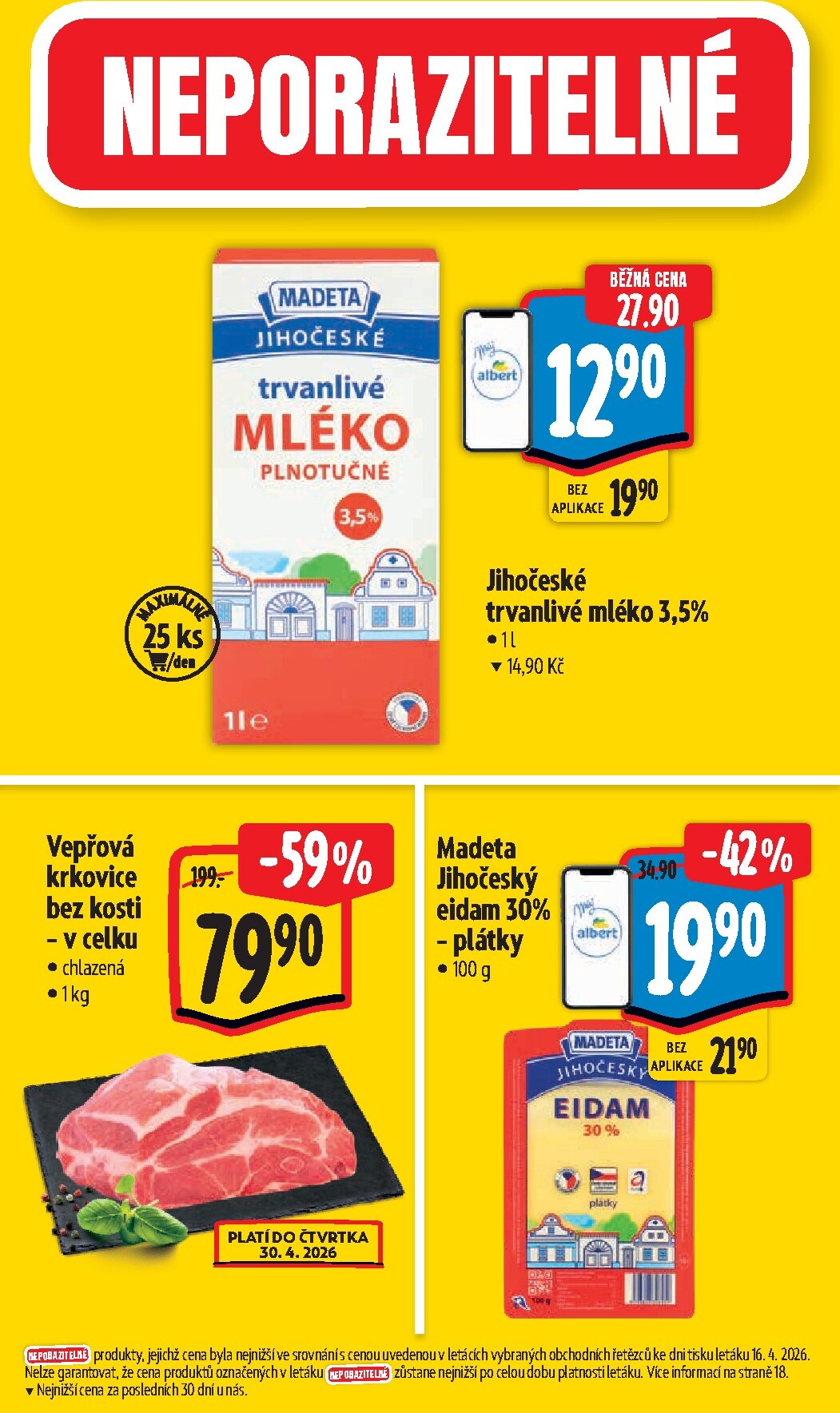 albert - Budoucí Albert Supermarket leták platný od středy 22.04.2026 do úterý 28.04.2026 - page: 3