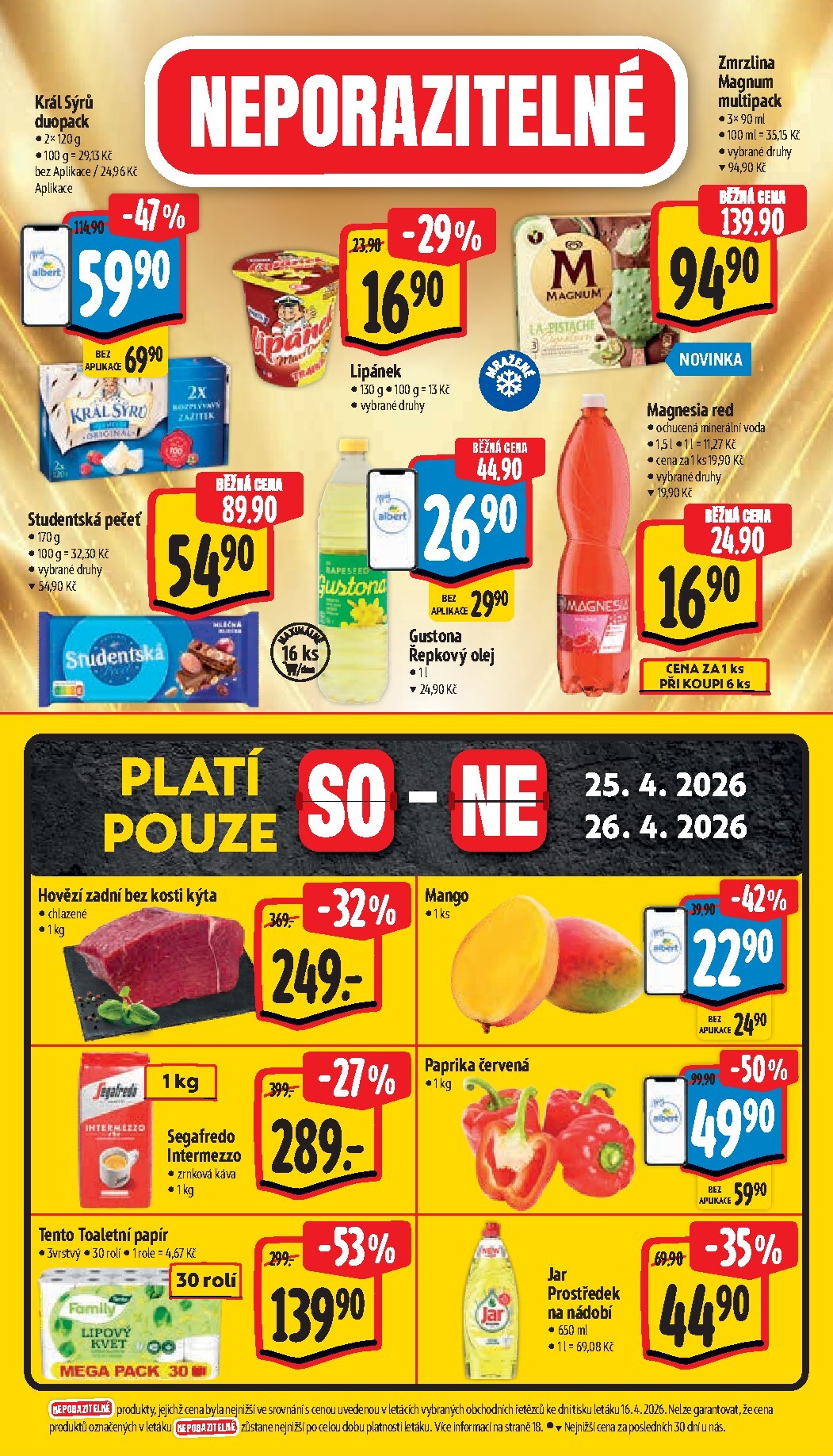 albert - Budoucí Albert Supermarket leták platný od středy 22.04.2026 do úterý 28.04.2026 - page: 8