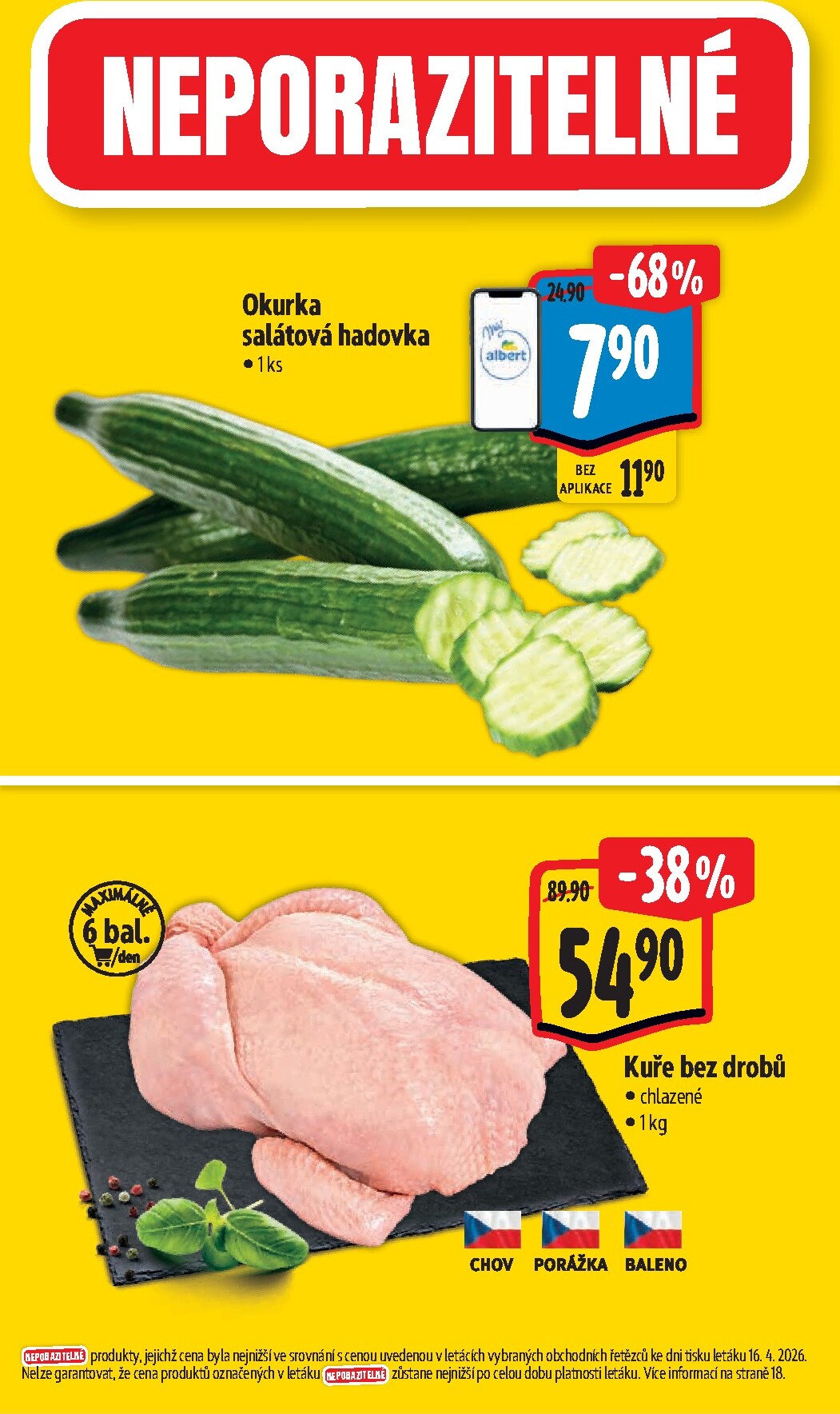 albert - Budoucí Albert Supermarket leták platný od středy 22.04.2026 do úterý 28.04.2026 - page: 2