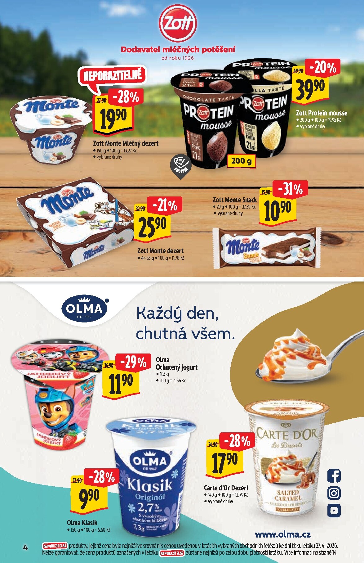 albert - Budoucí Albert Supermarket - Akční katalog leták platný od středy 06.05.2026 do úterý 19.05.2026 - page: 4