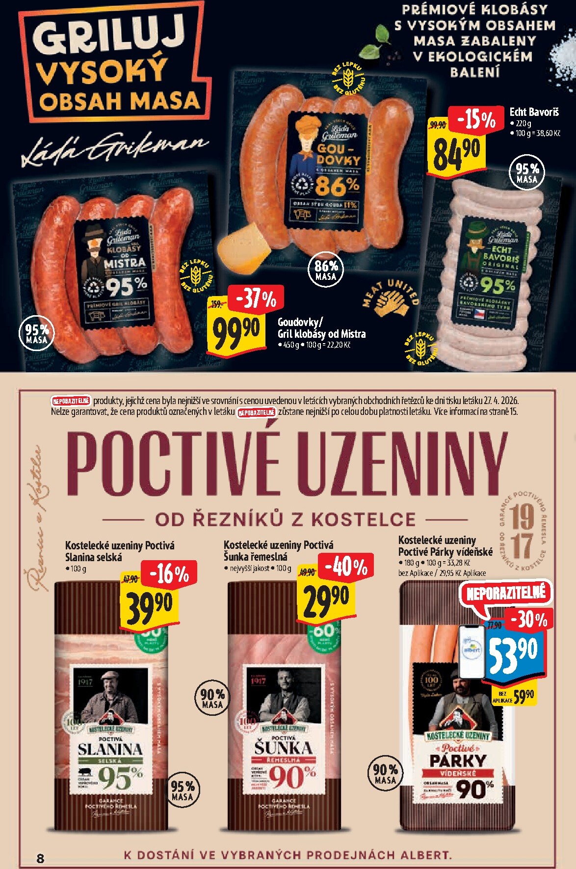 albert - Budoucí Albert Hypermarket - Akční katalog leták platný od středy 06.05.2026 do úterý 19.05.2026 - page: 8