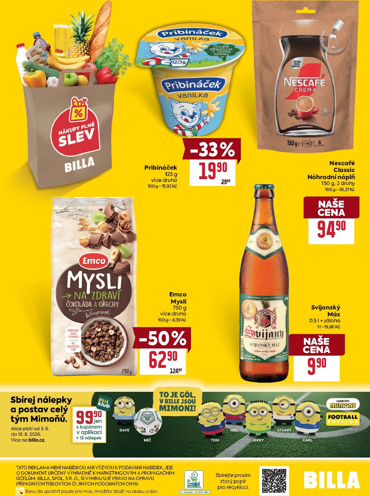 billa - Aktuální Billa - Speciální nabídka: vybrané prodejny leták platný od středy 10.06.2026 do úterý 16.06.2026 - page: 2