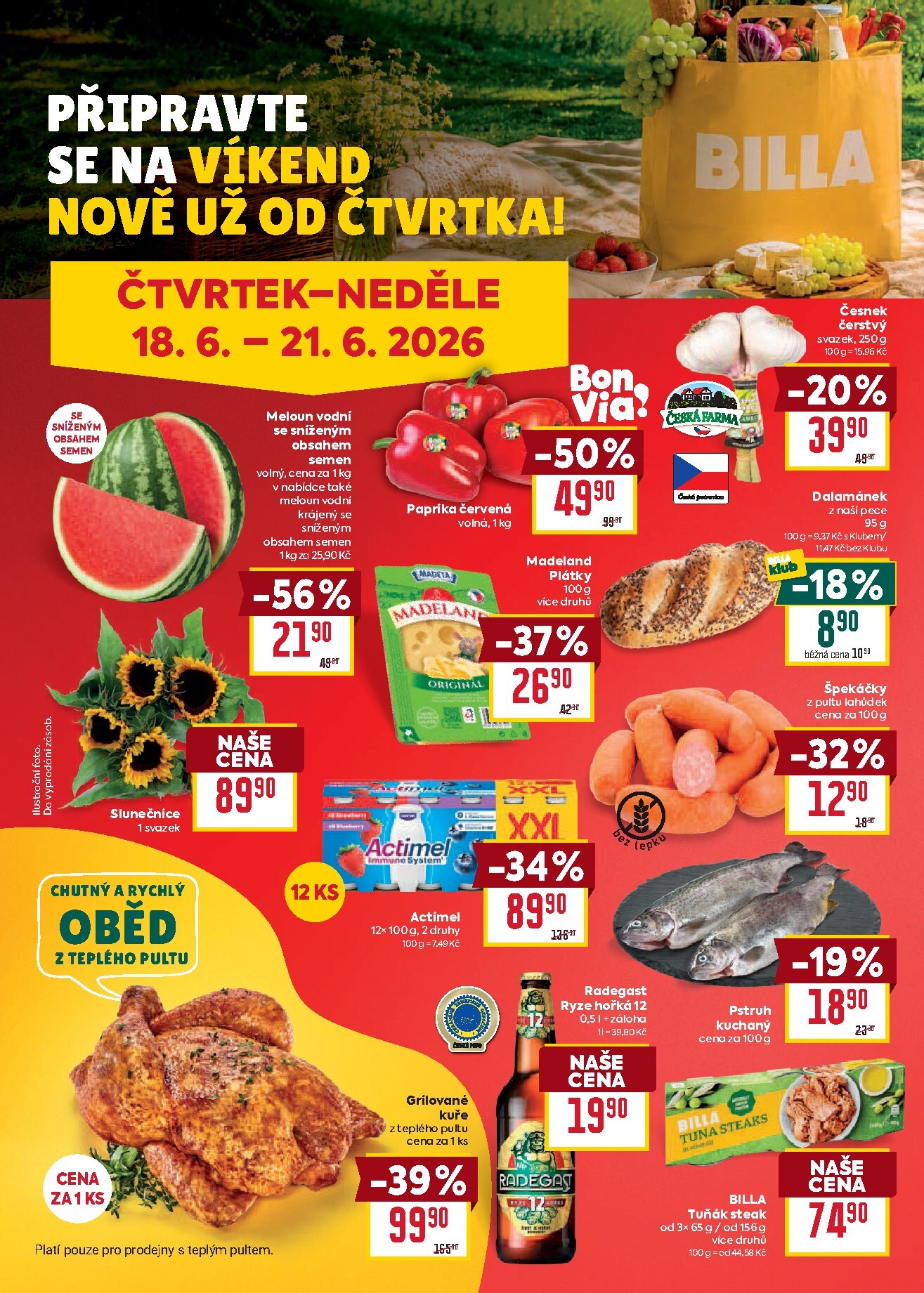 billa - Budoucí Billa - Velký leták leták platný od středy 17.06.2026 do úterý 23.06.2026 - page: 30