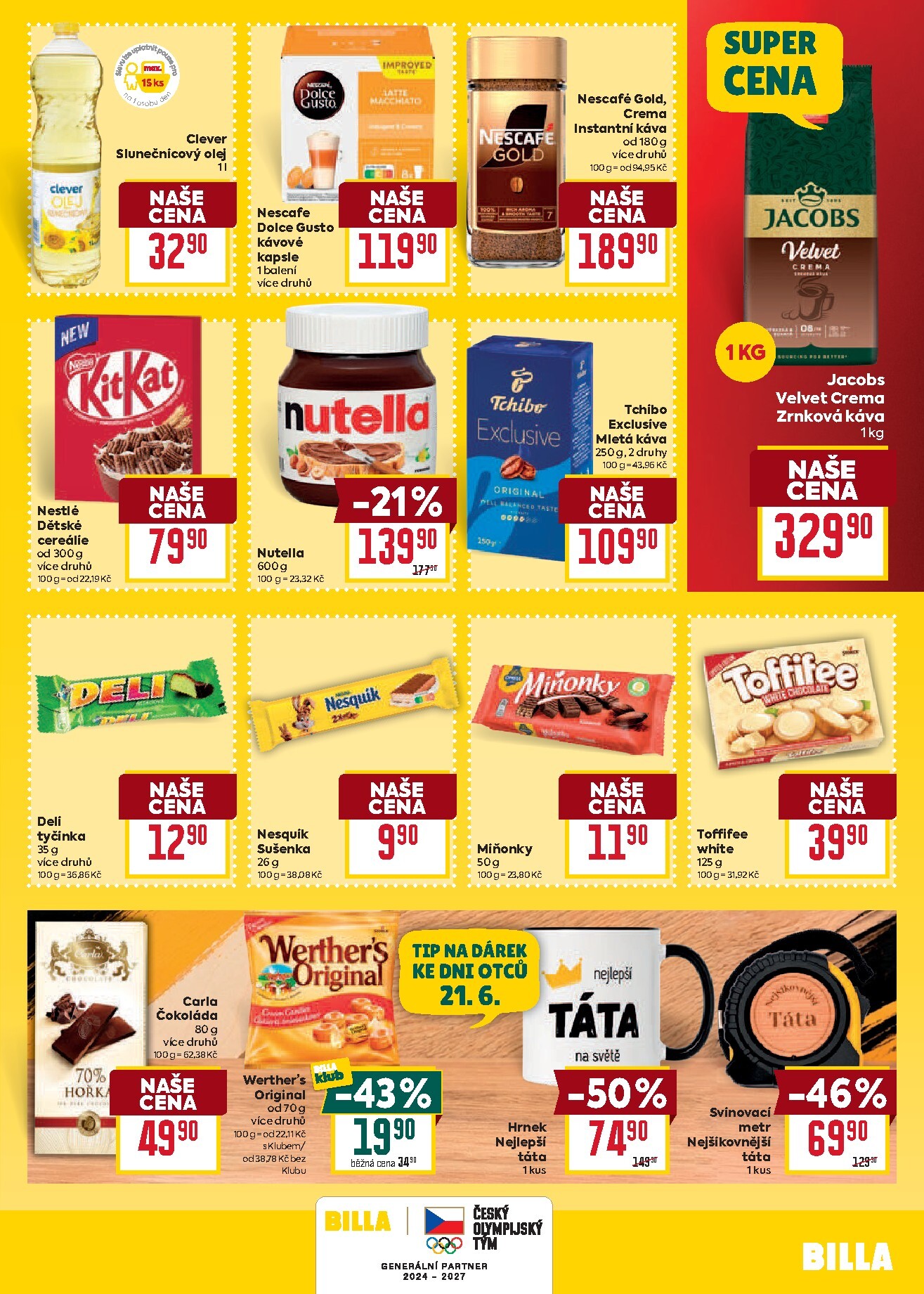 billa - Budoucí Billa - Velký leták leták platný od středy 17.06.2026 do úterý 23.06.2026 - page: 21