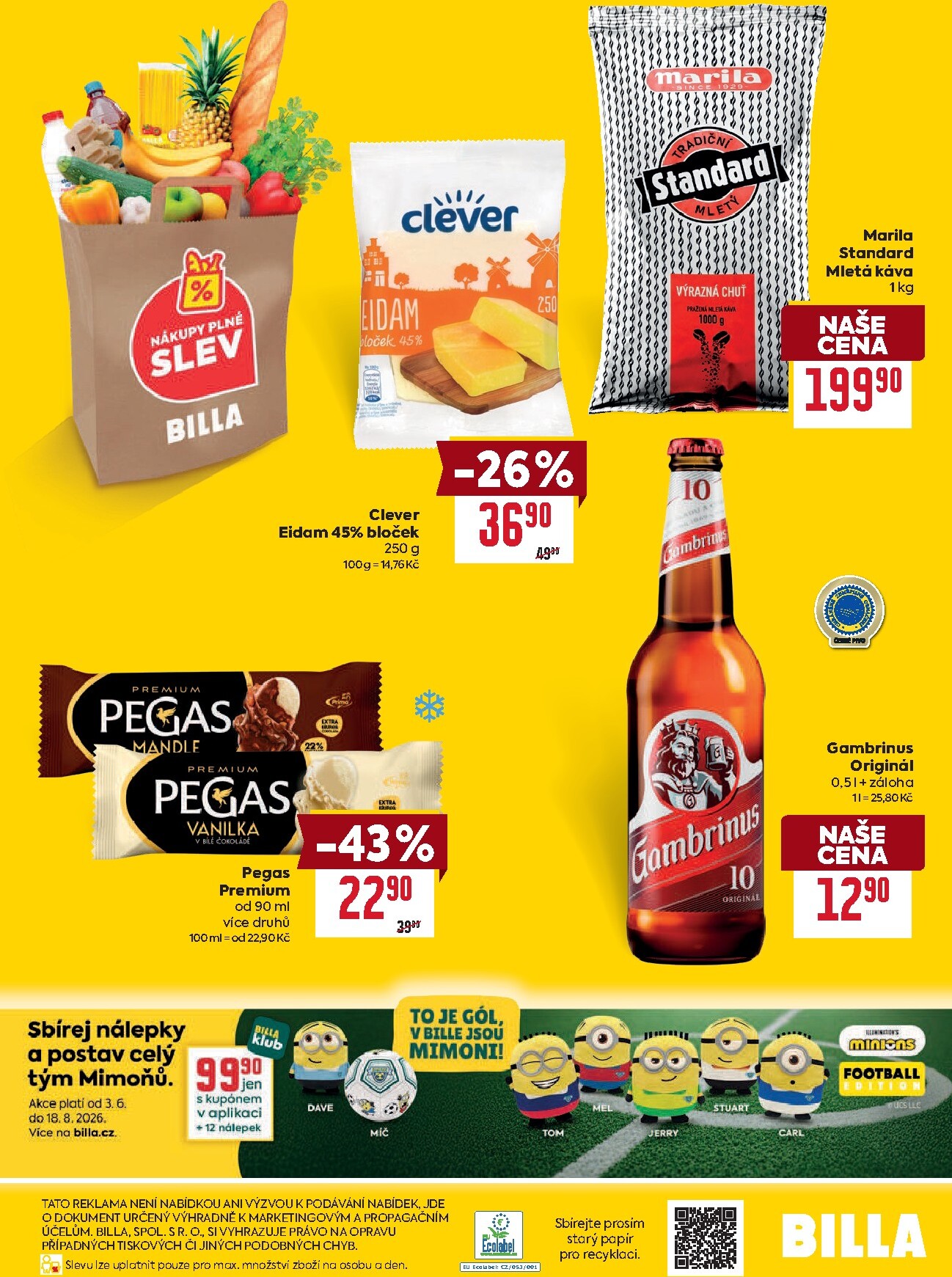 billa - Aktuální Billa - Speciální nabídka: vybrané prodejny leták platný od středy 17.06.2026 do úterý 23.06.2026 - page: 2