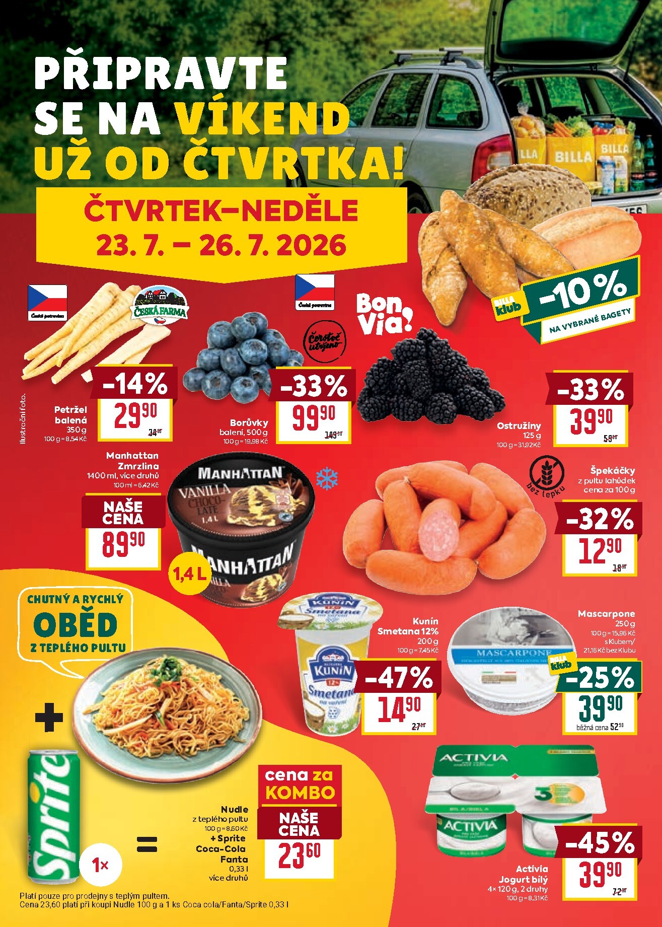 billa - Budoucí Billa leták platný od středy 22.07.2026 do úterý 28.07.2026 - page: 32