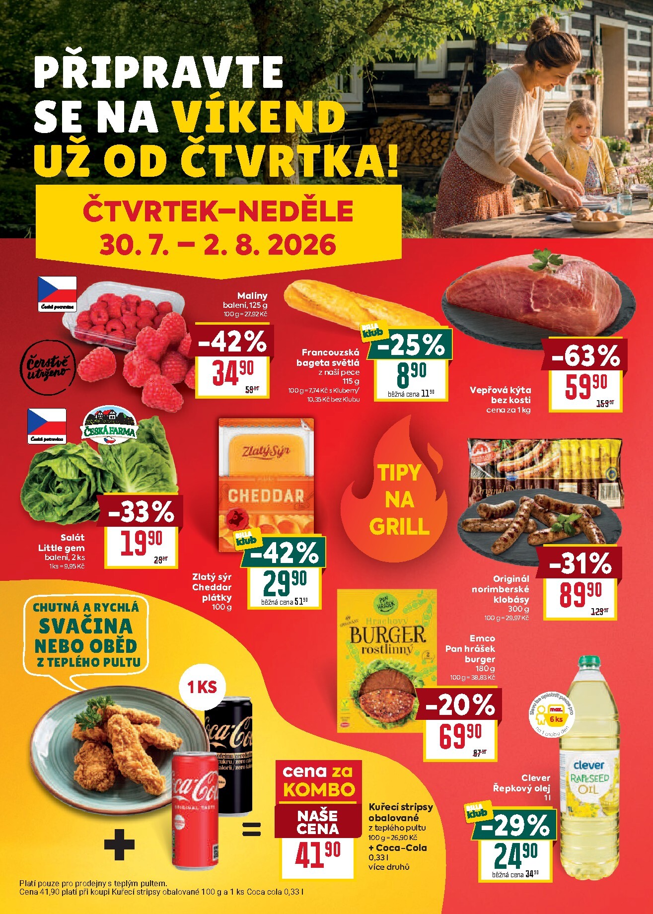 billa - Budoucí Billa leták platný od středy 29.07.2026 do úterý 04.08.2026 - page: 34