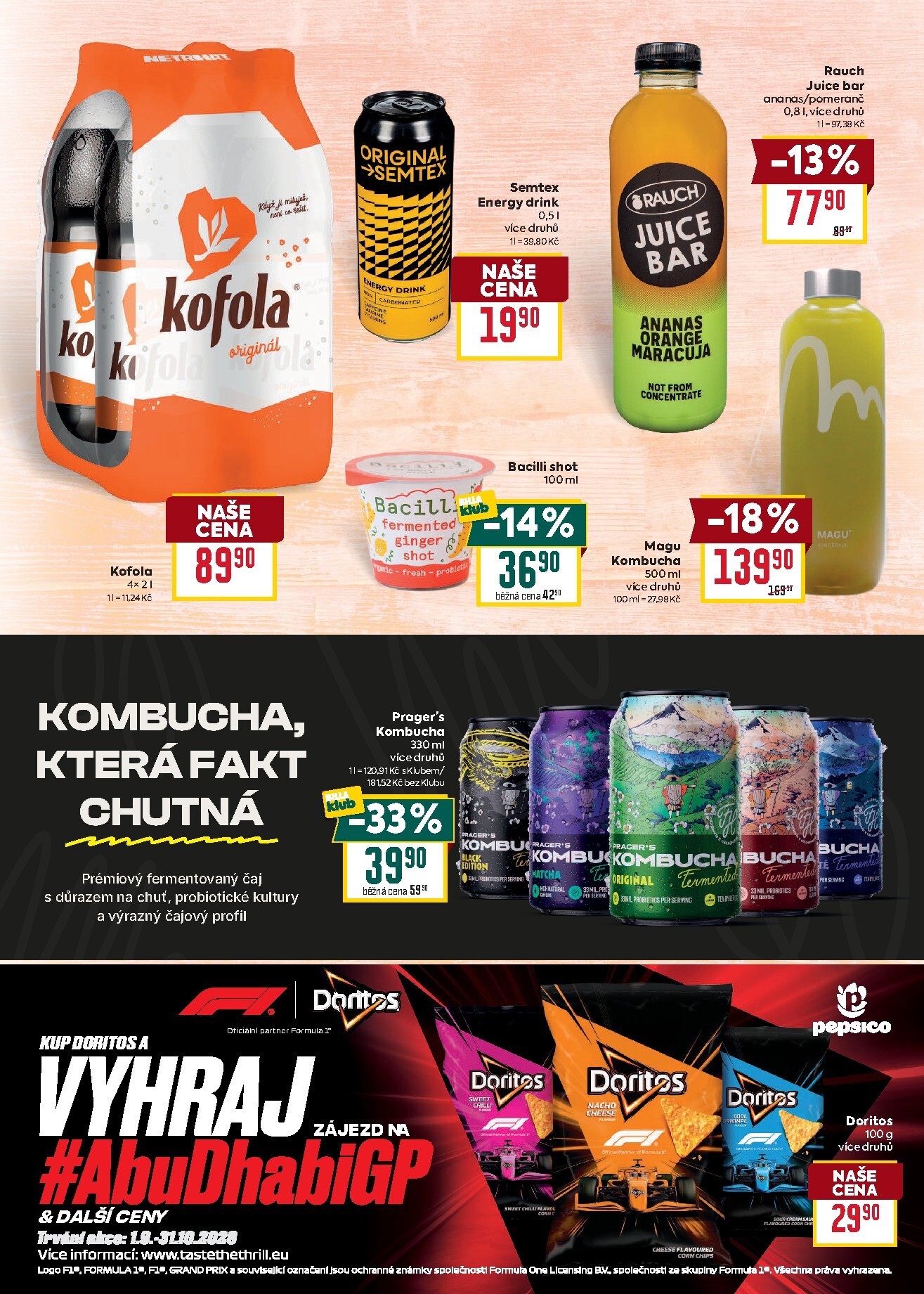 billa - Budoucí Billa - Katalog: Podzimní nápoje leták platný od středy 09.09.2026 do úterý 29.09.2026 - page: 20