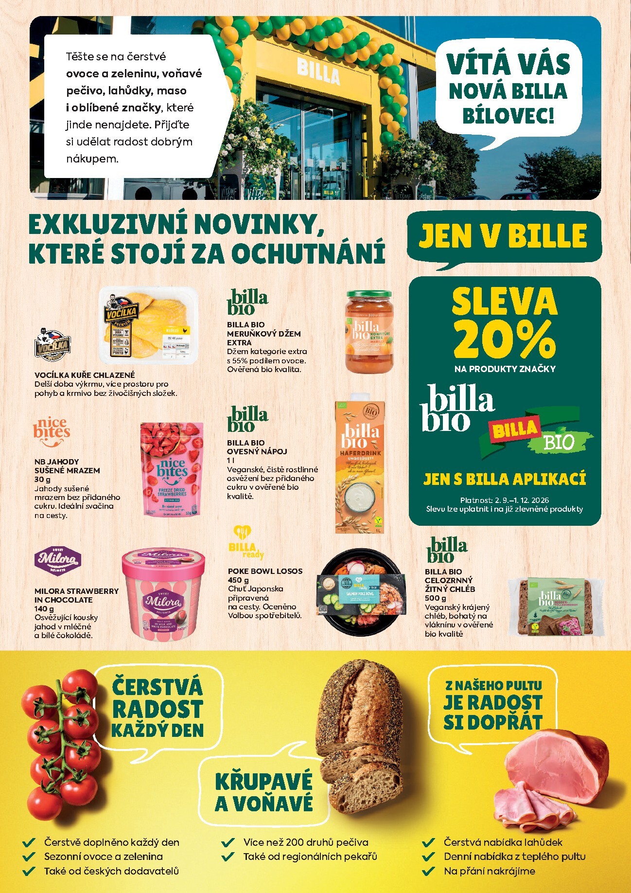 billa - Budoucí Billa - Bílovec leták platný od středy 16.09.2026 do úterý 22.09.2026 - page: 2