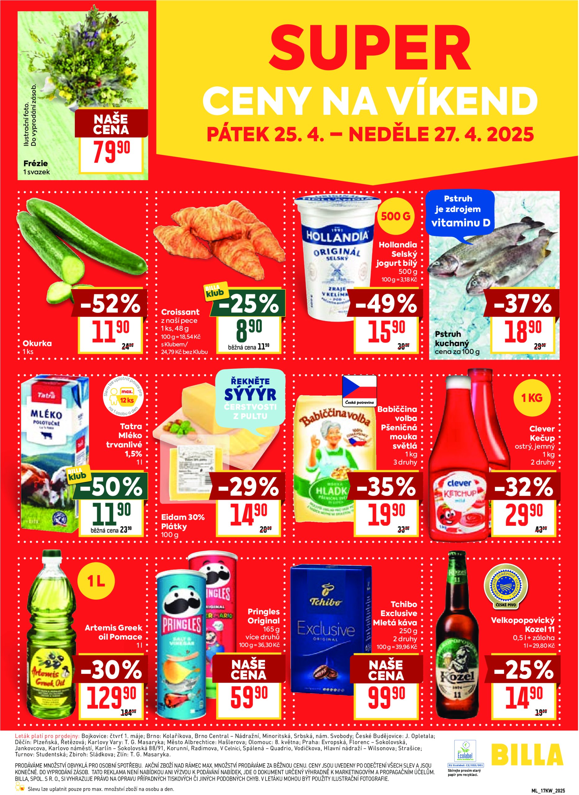 billa - Leták Billa - Malý leták od 22.04. do 27.04. - page: 4