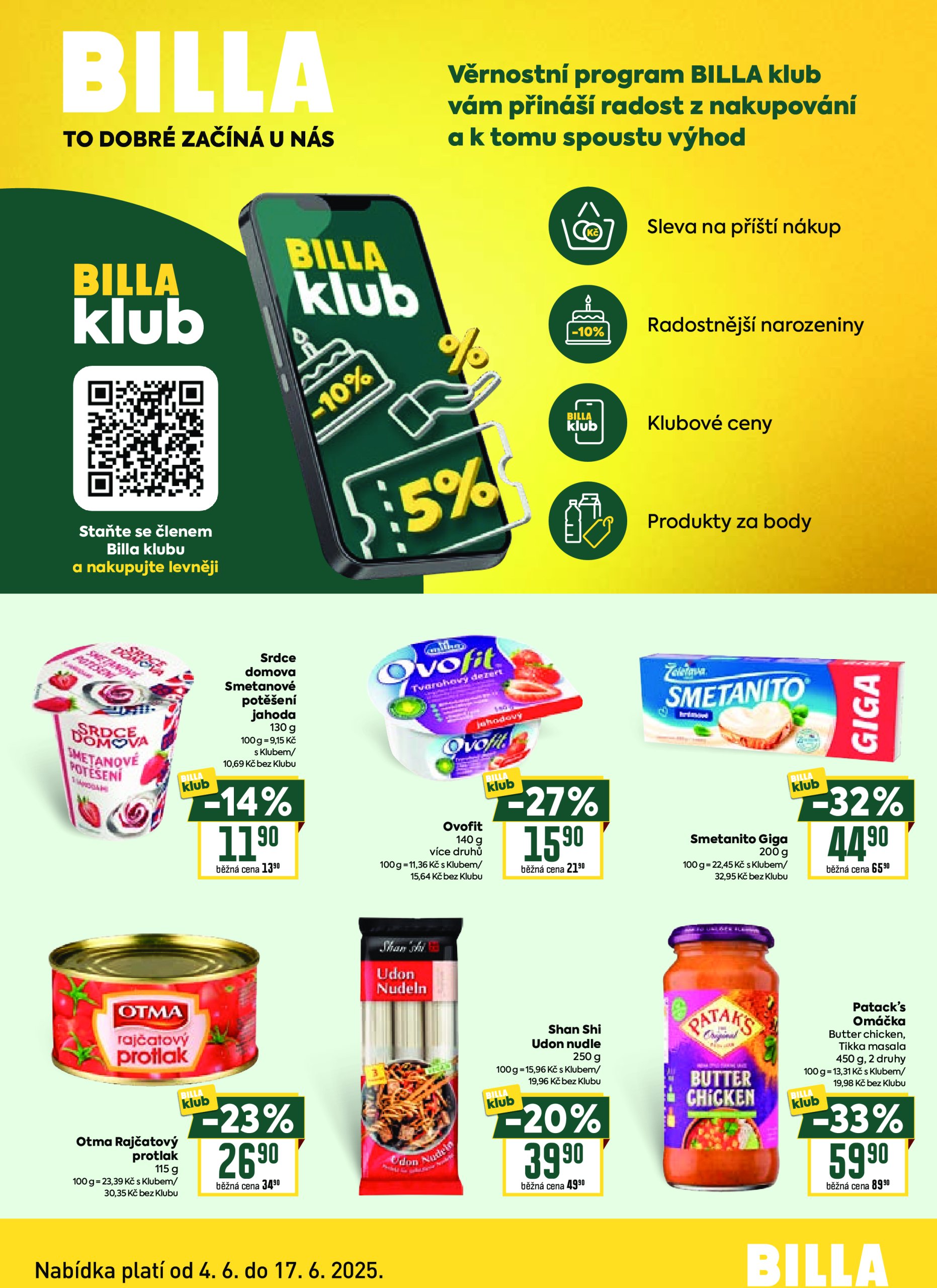 billa - Leták Billa - Leták BILLA klub od 04.06. do 17.06.