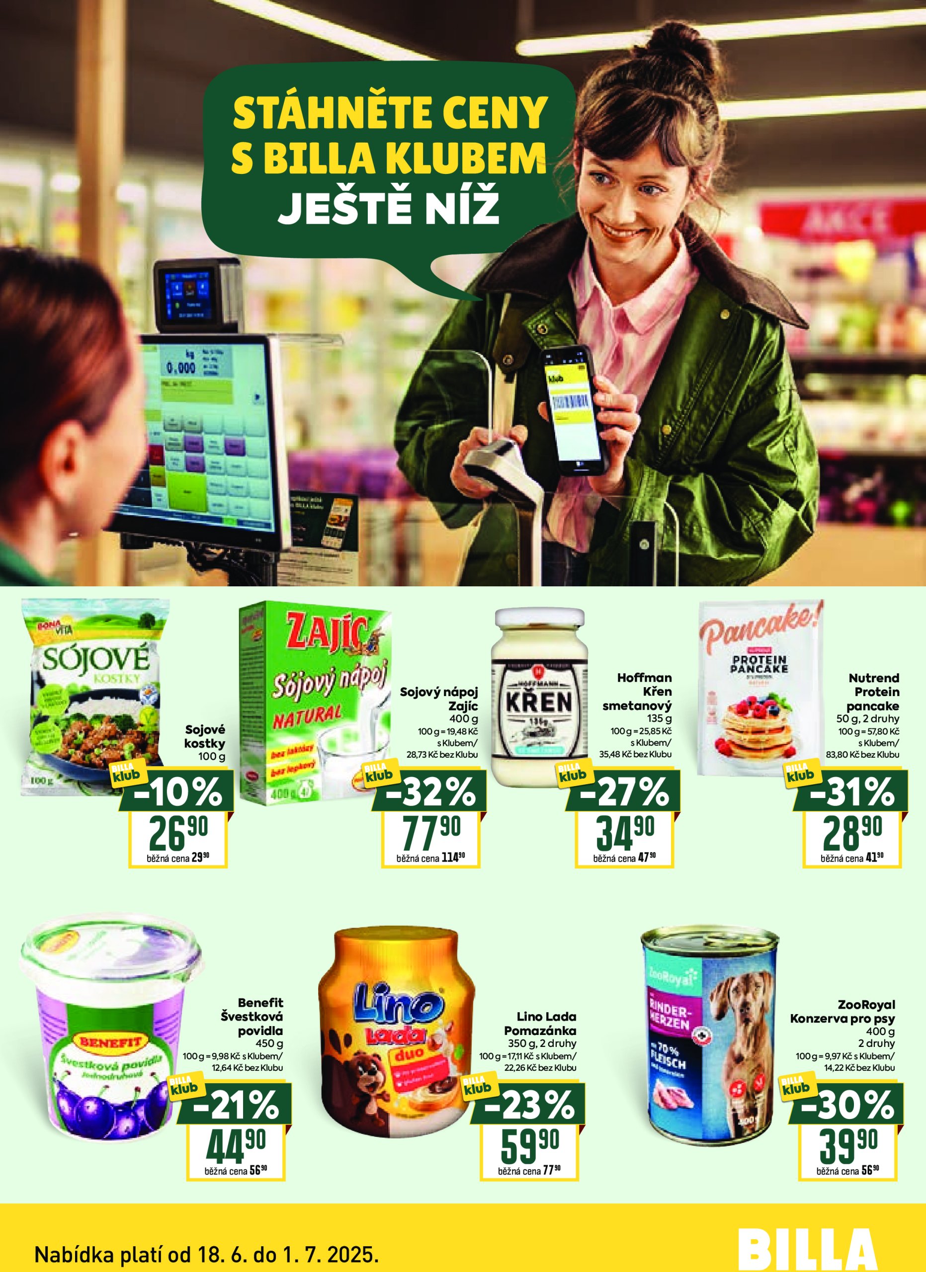 billa - Leták Billa - klub od 18.06. do 01.07. - page: 2