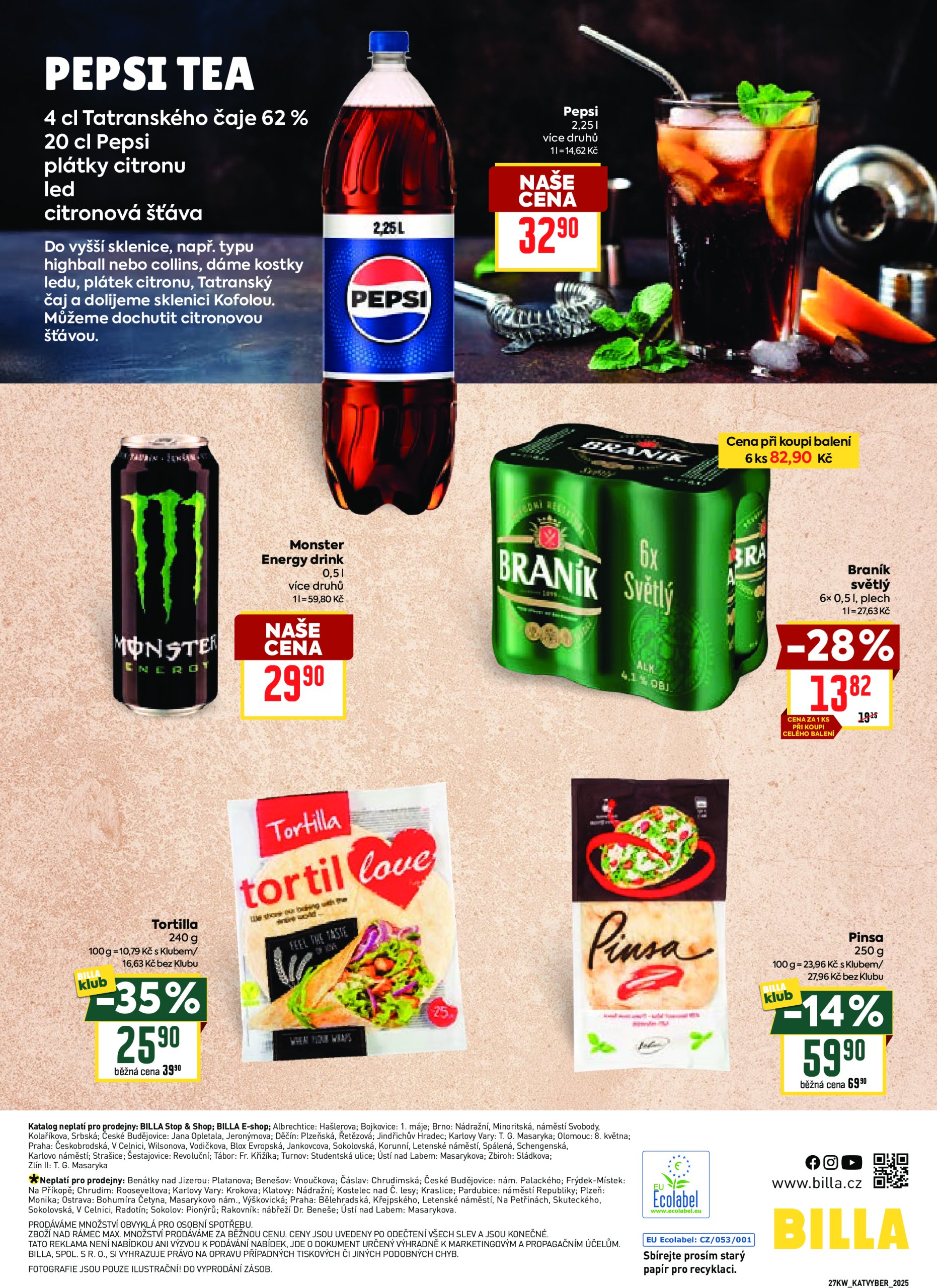 billa - Leták Billa - Katalog: Výběr pro každého od 02.07. do 29.07. - page: 48 billa - Leták Billa - Katalog: Výběr pro každého od 02.07. do 29.07. - page: 48