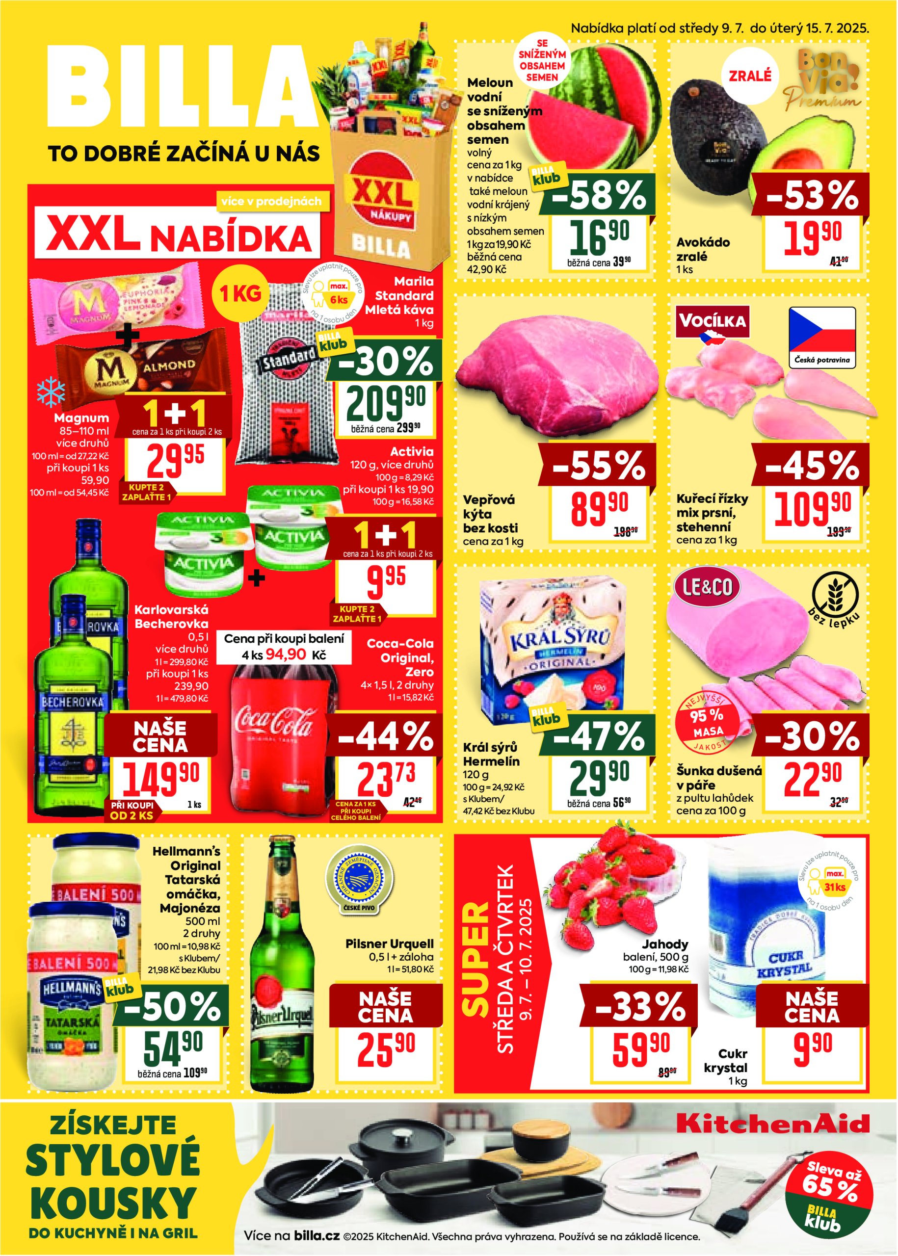 billa - Leták Billa - Malý leták od 09.07. do 15.07.