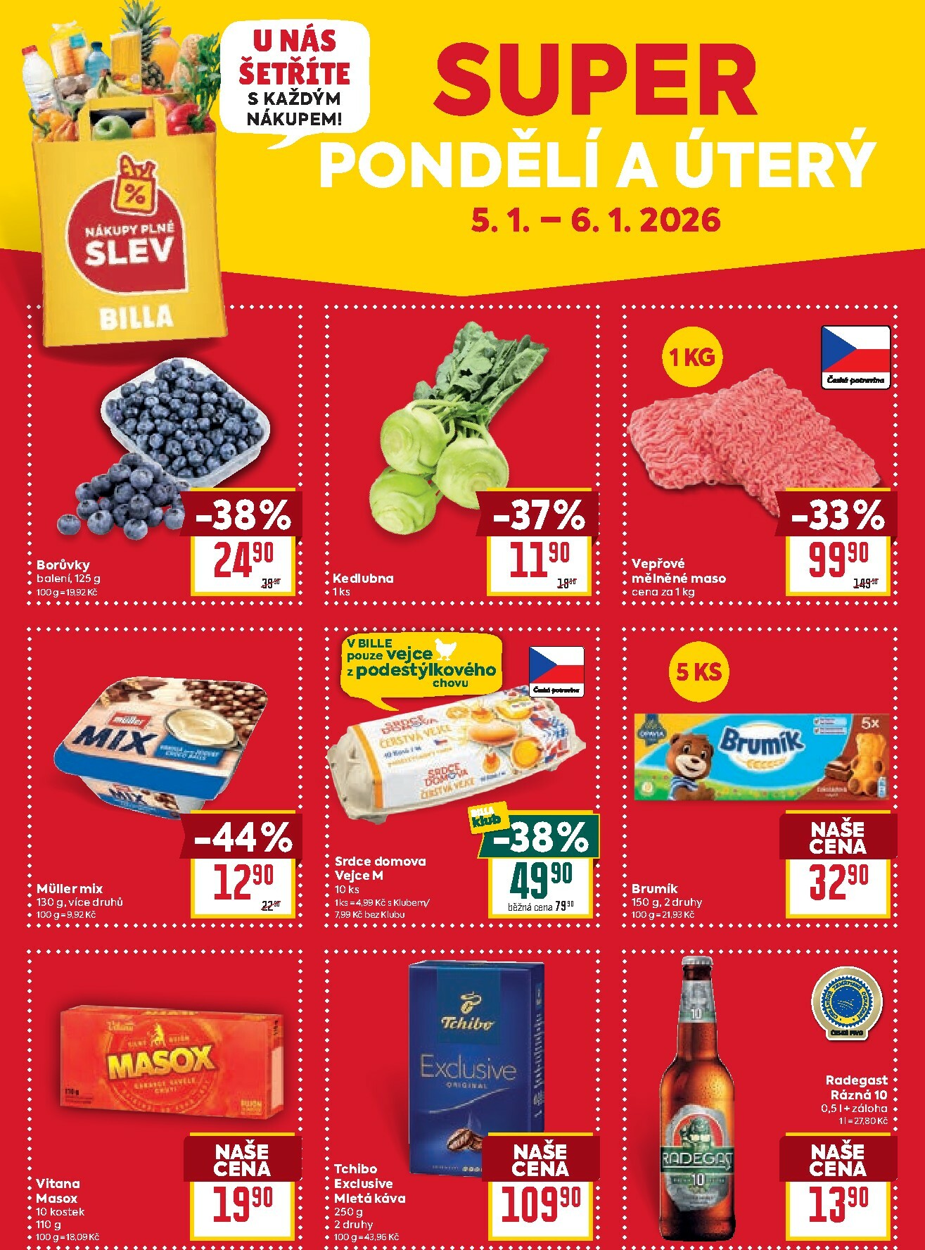 billa - Aktuální leták Billa - Malý leták od 07.01. do 13.01. - page: 4