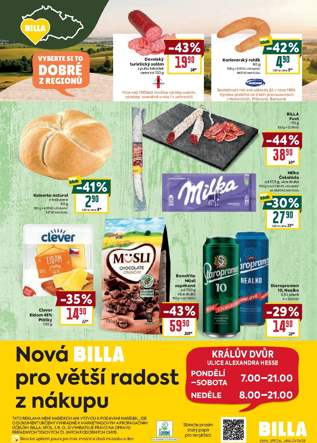 billa - Aktuální leták Billa - Králův Dvůr od 14.01. do 27.01. - page: 2