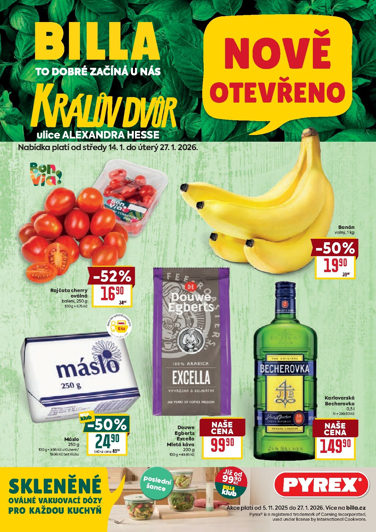 billa - Aktuální leták Billa - Králův Dvůr od 14.01. do 27.01.