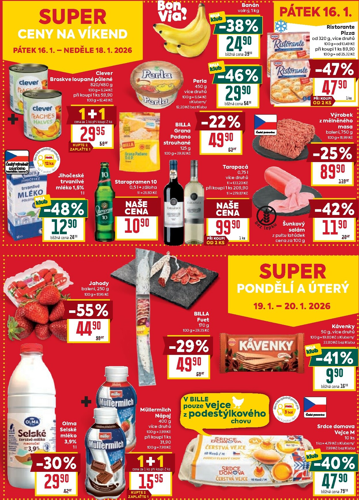 billa - Aktuální leták Billa - Malý leták od 14.01. do 20.01. - page: 4