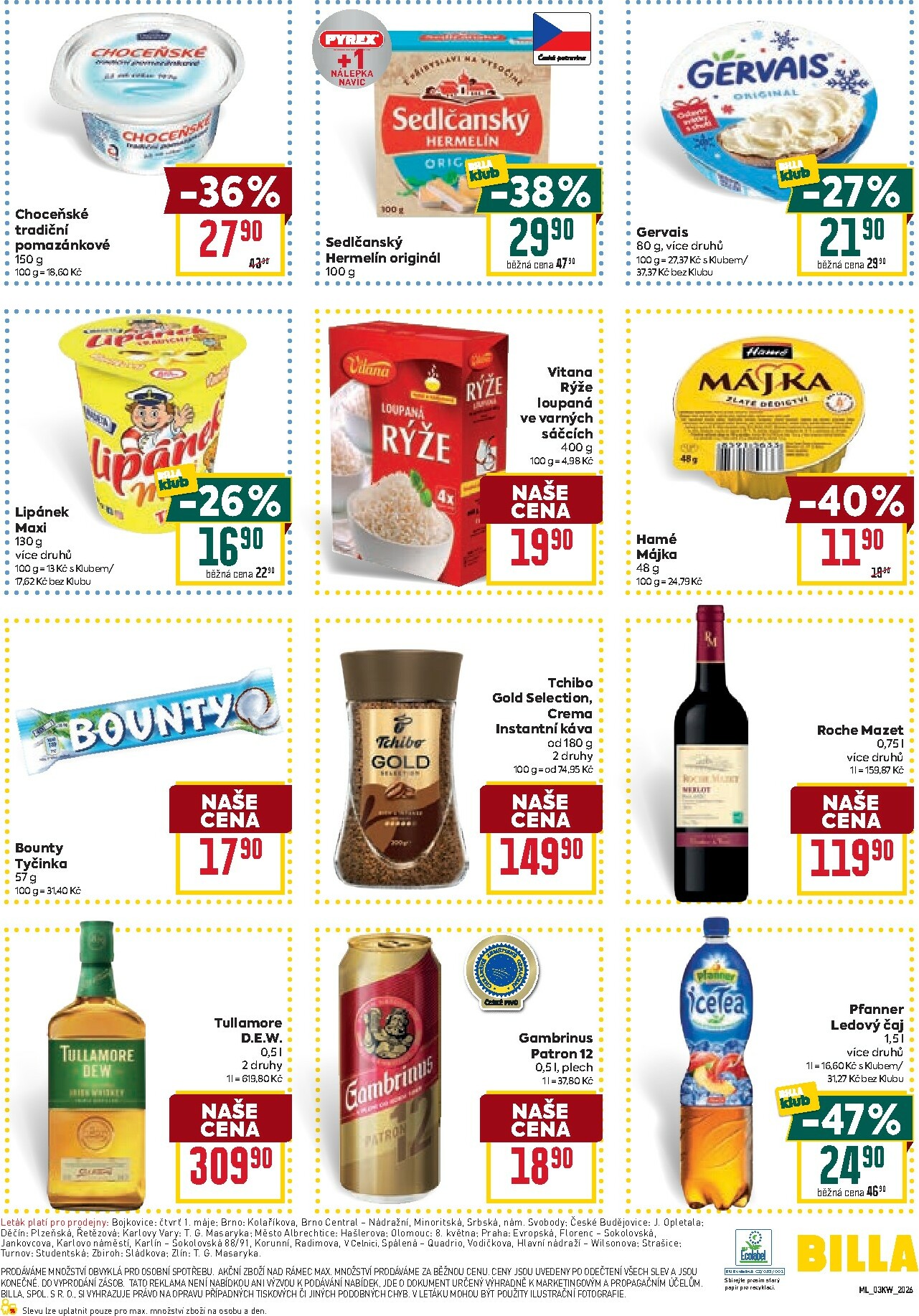 billa - Aktuální leták Billa - Malý leták od 14.01. do 20.01. - page: 3