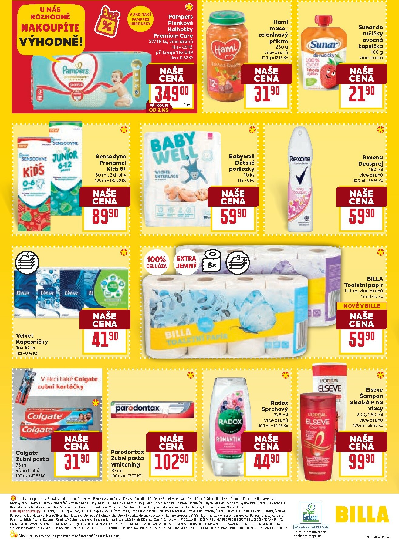 billa - Aktuální leták Billa od 21.01. do 27.01. - page: 34