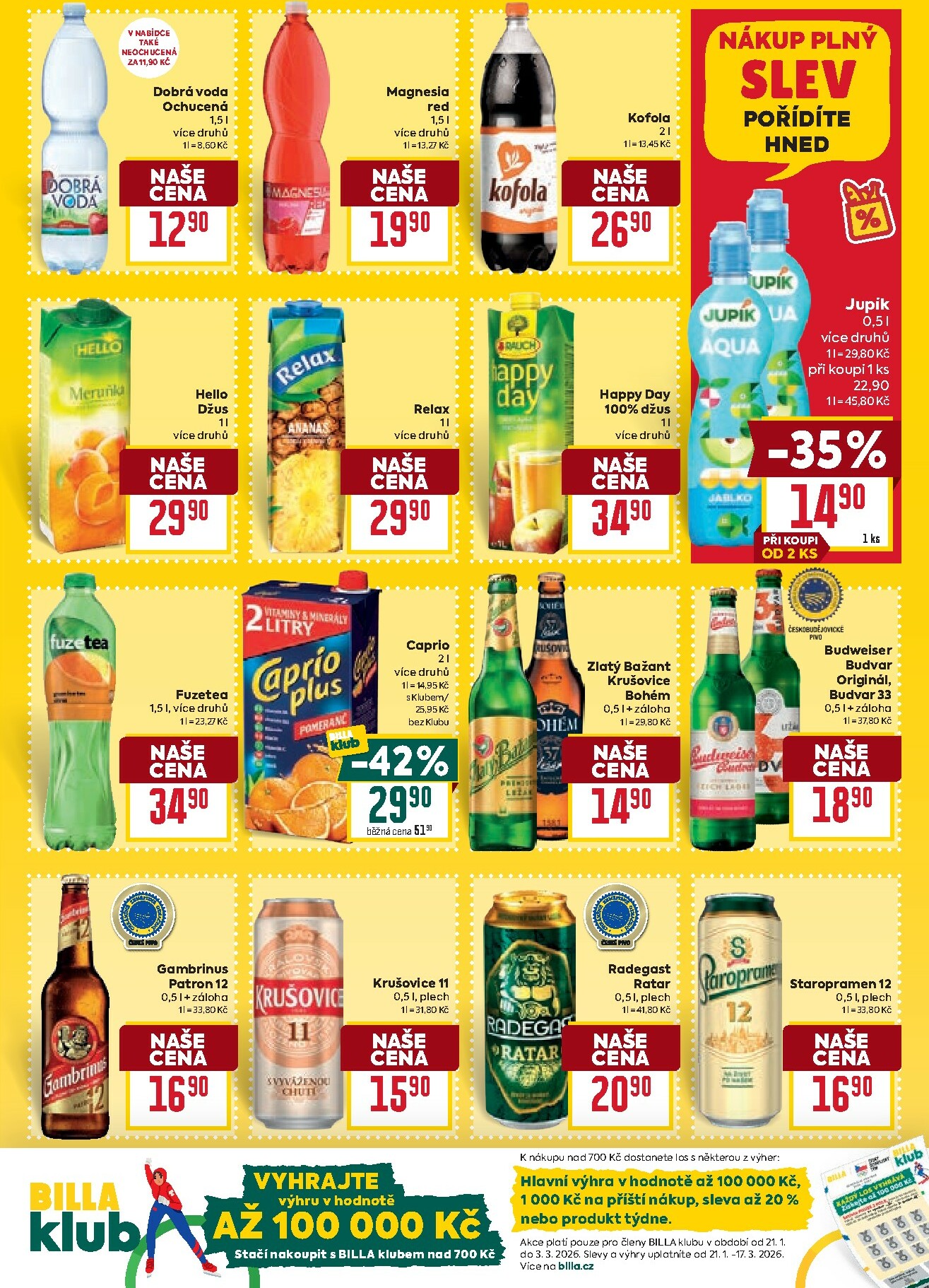 billa - Aktuální leták Billa od 21.01. do 27.01. - page: 29