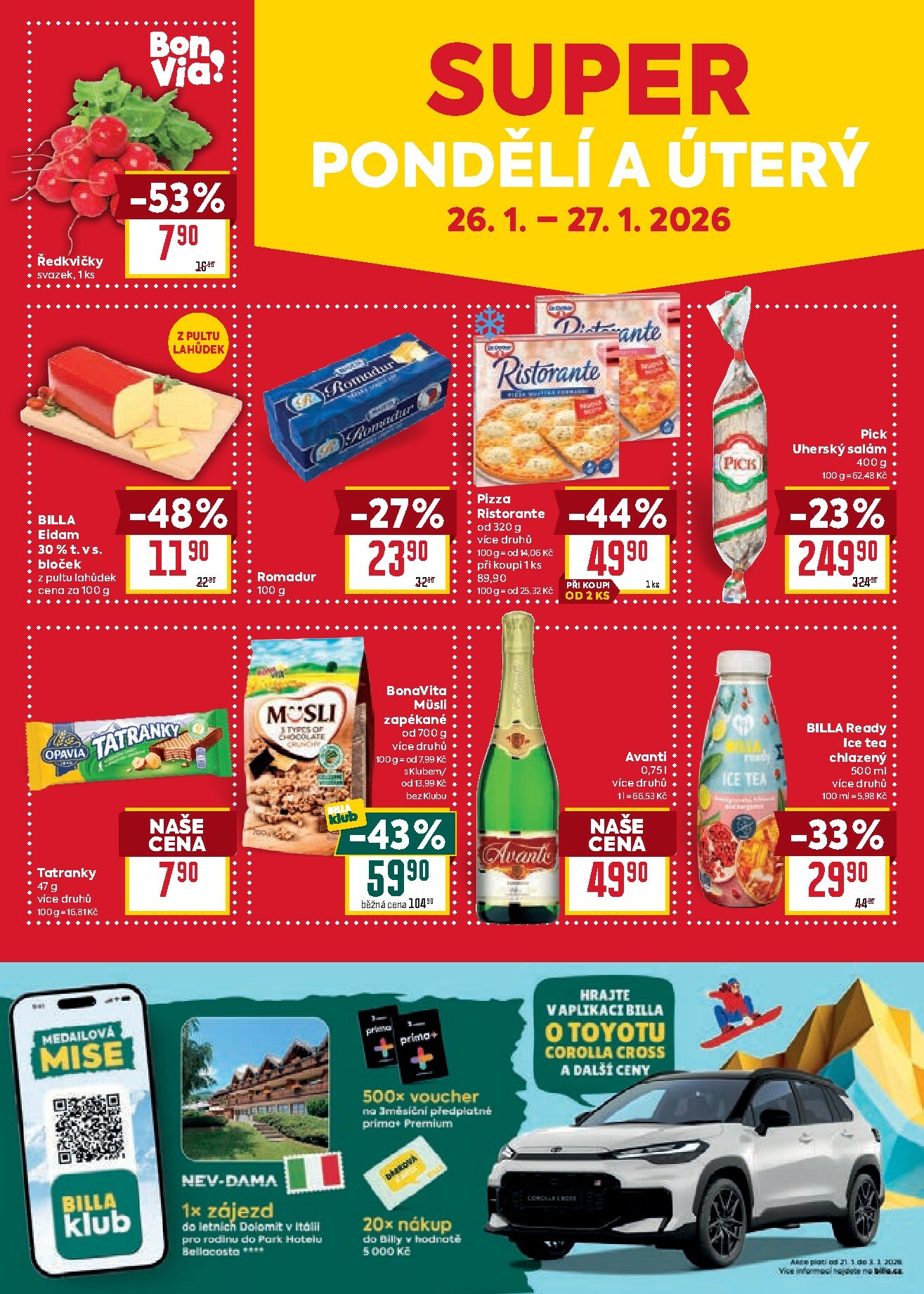 billa - Aktuální leták Billa od 21.01. do 27.01. - page: 36