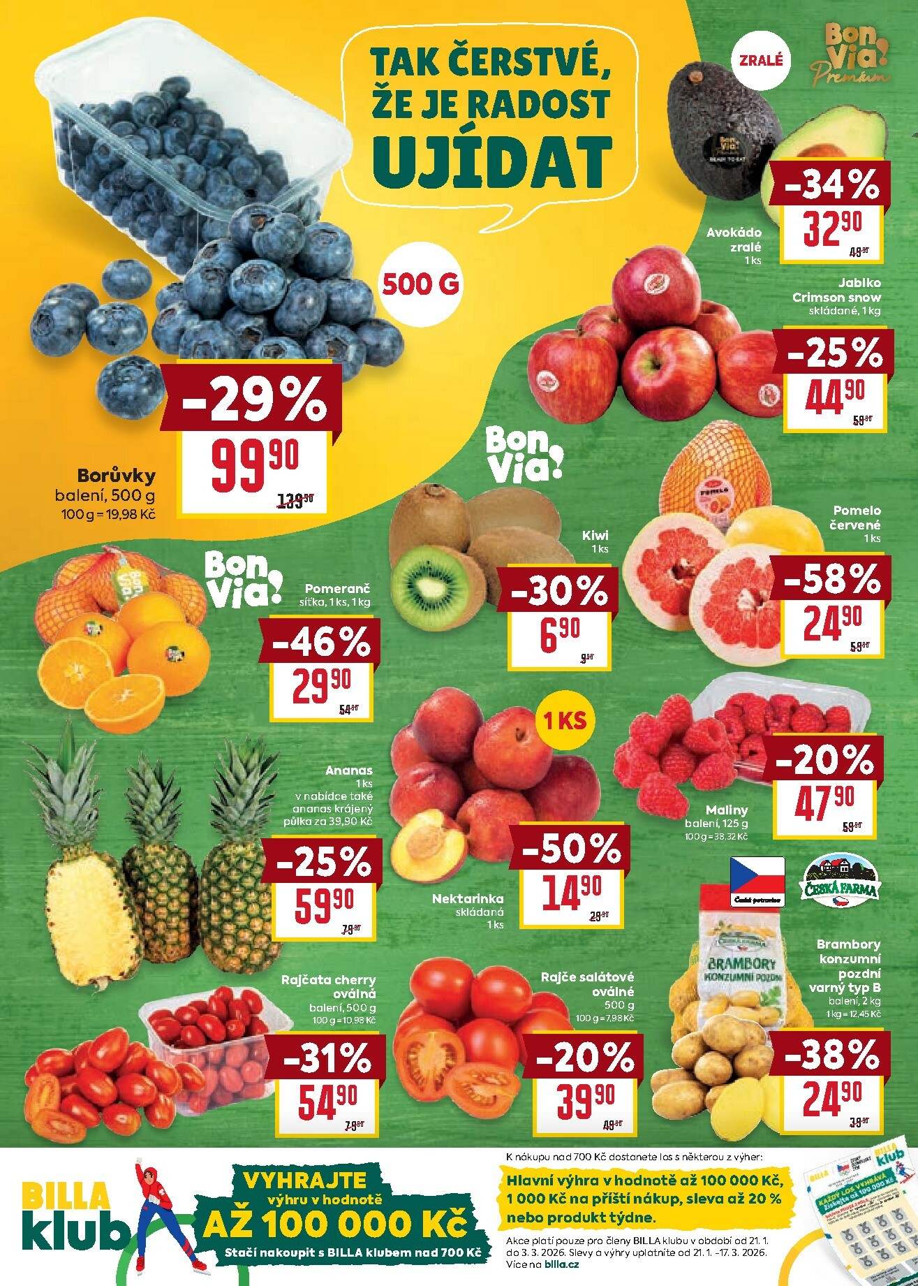 billa - Aktuální leták Billa od 21.01. do 27.01. - page: 6