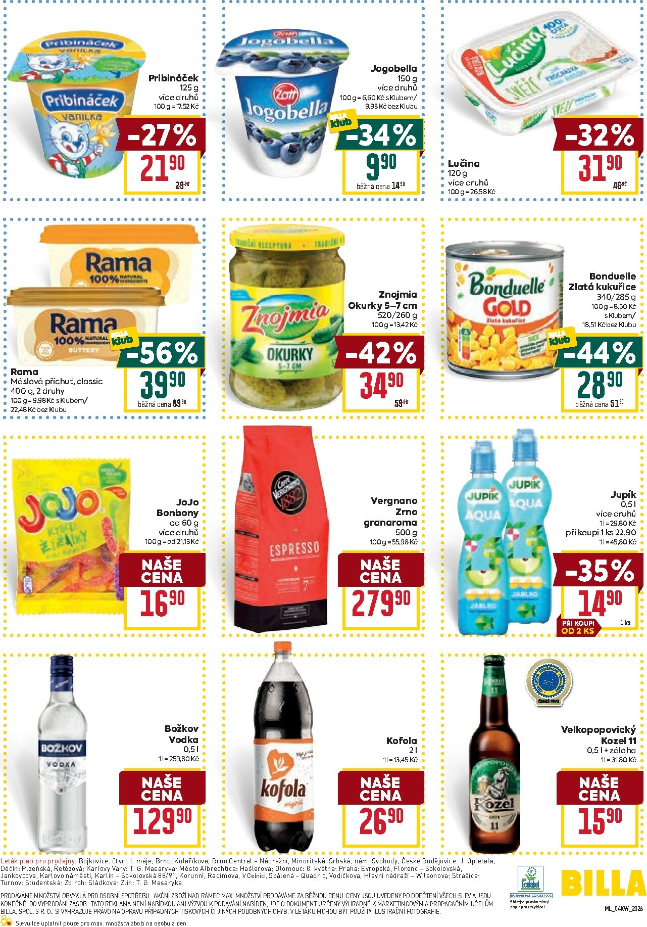 billa - Billa - Malý leták leták platný od 28.01. do 03.02. - page: 3