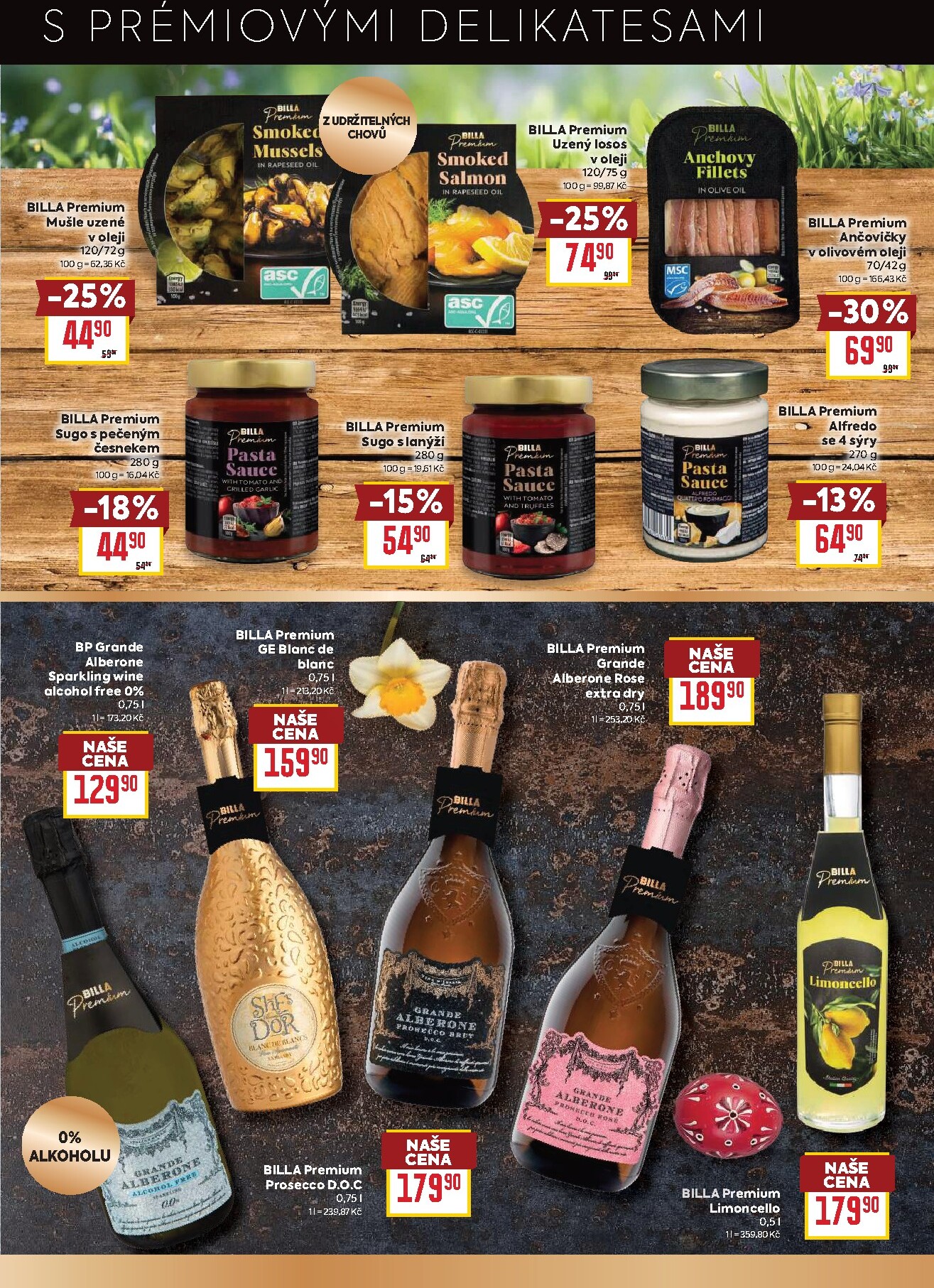 billa - Billa - Prémiové delikatesy leták platný od středy 04.03.2026 do pondělí 06.04.2026 - page: 15