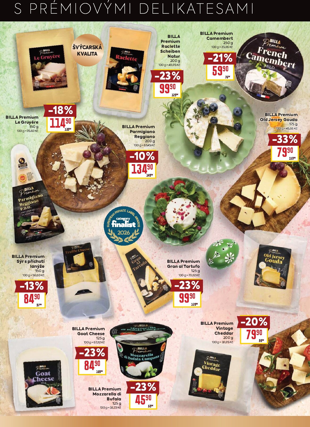 billa - Billa - Prémiové delikatesy leták platný od středy 04.03.2026 do pondělí 06.04.2026 - page: 7