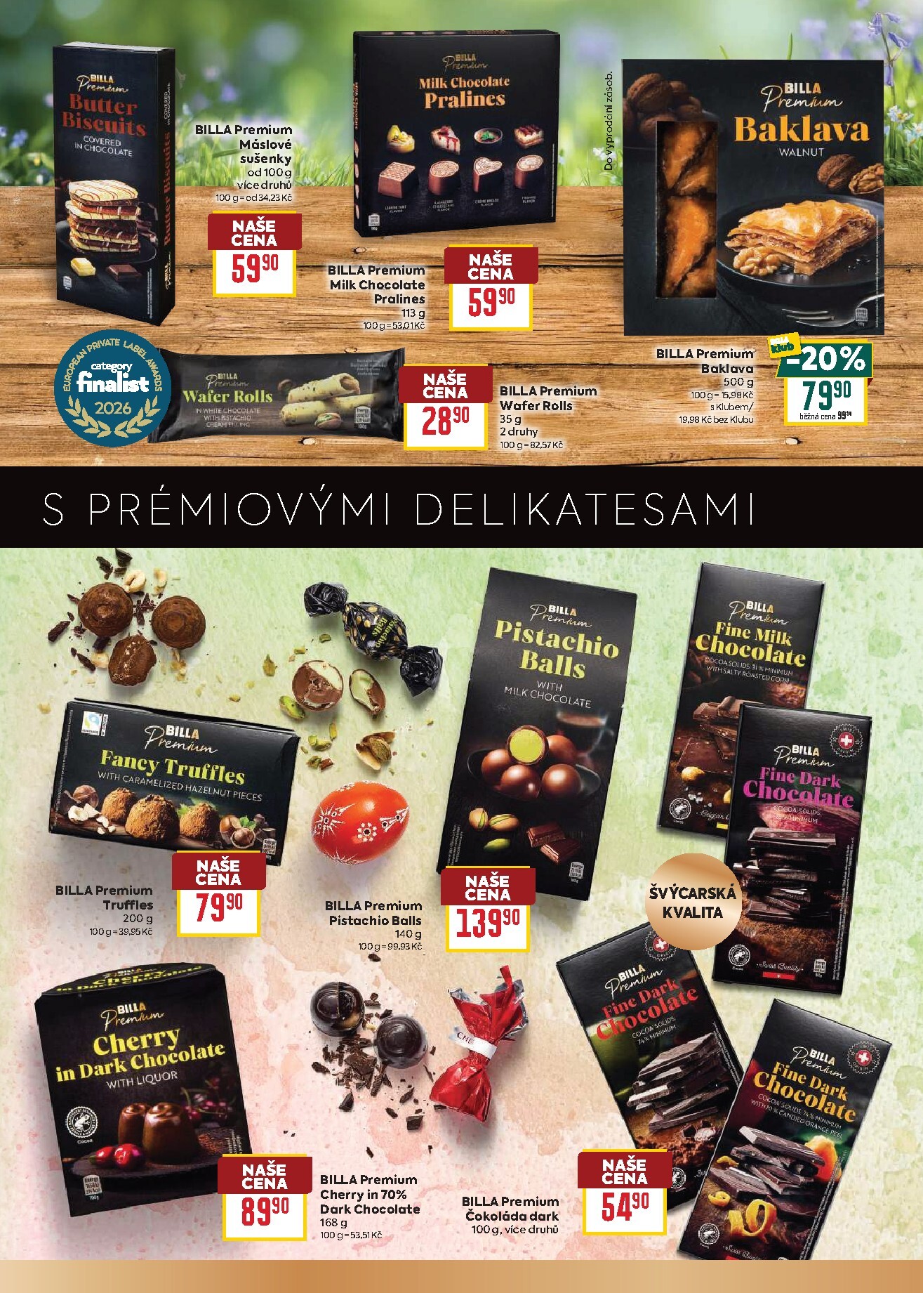 billa - Billa - Prémiové delikatesy leták platný od středy 04.03.2026 do pondělí 06.04.2026 - page: 11