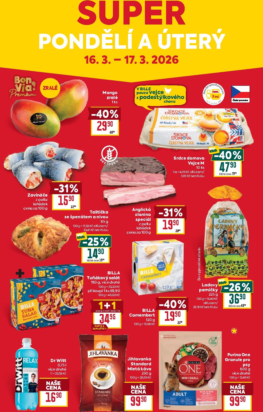 billa - Billa leták platný od středy 11.03.2026 do úterý 17.03.2026 - page: 30