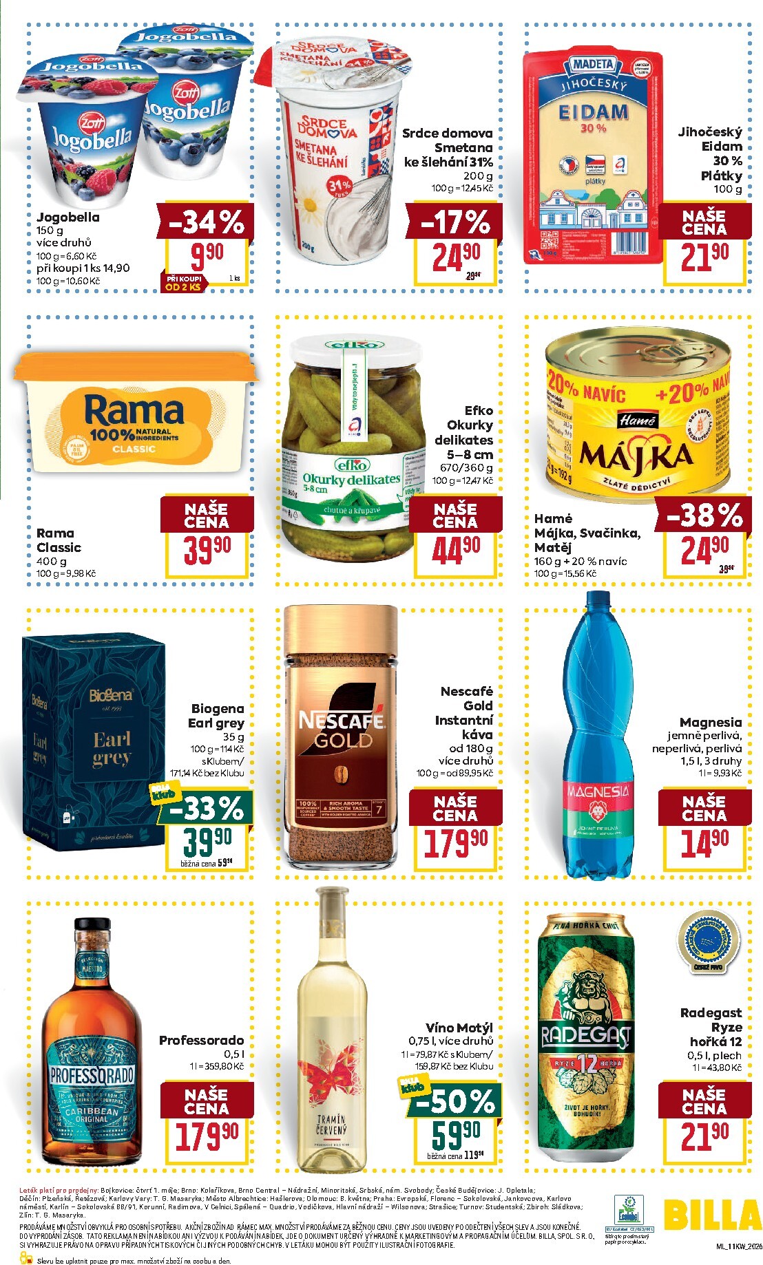 billa - Billa - Malý leták leták platný od středy 11.03.2026 do úterý 17.03.2026 - page: 3