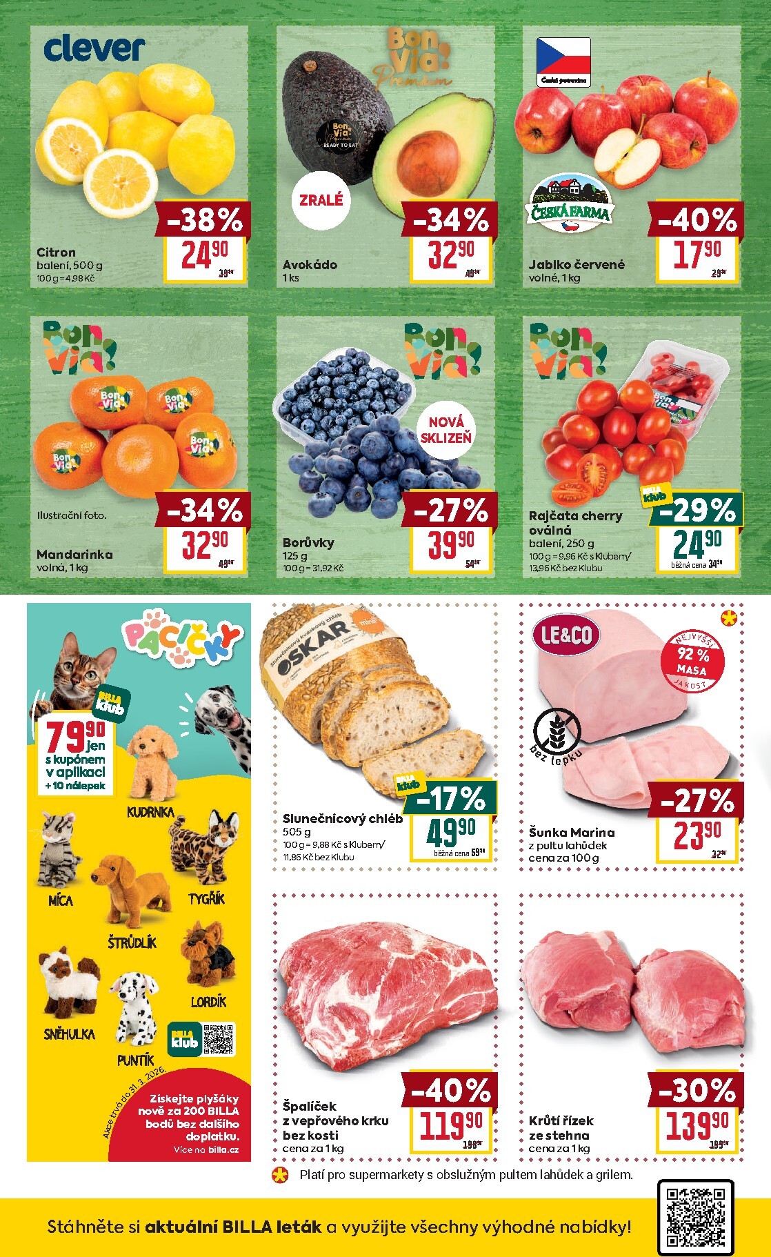 billa - Billa - Malý leták leták platný od středy 11.03.2026 do úterý 17.03.2026 - page: 2