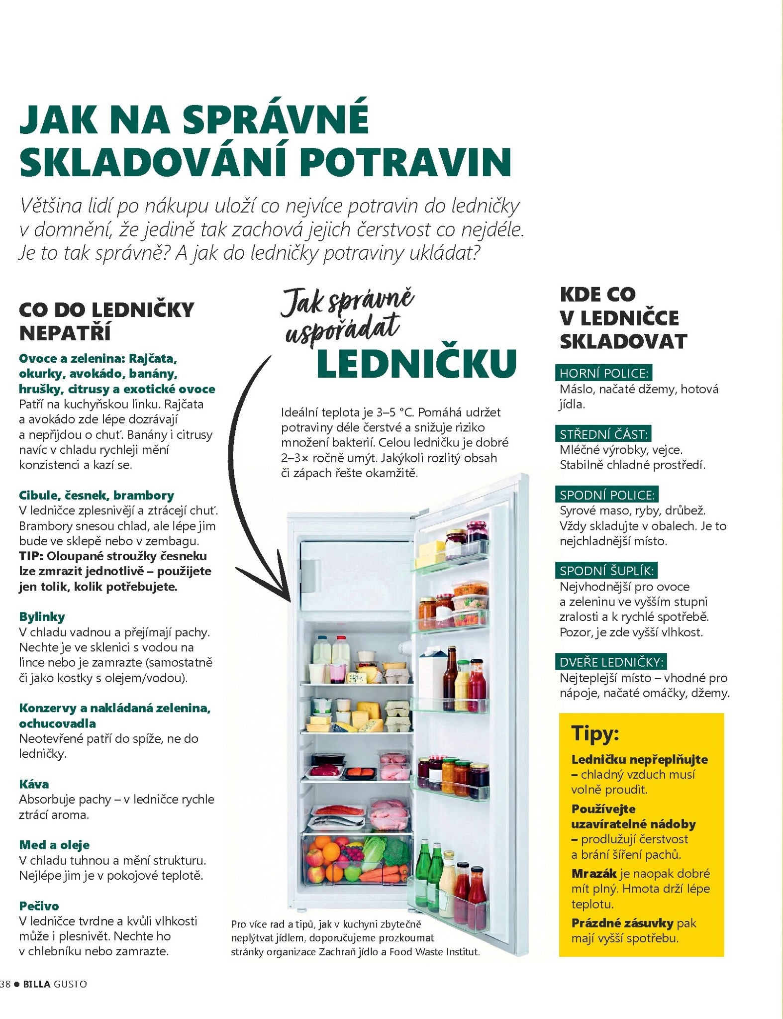 billa - Billa - Gusto magazín leták platný od úterý 10.03.2026 do neděle 31.05.2026 - page: 38